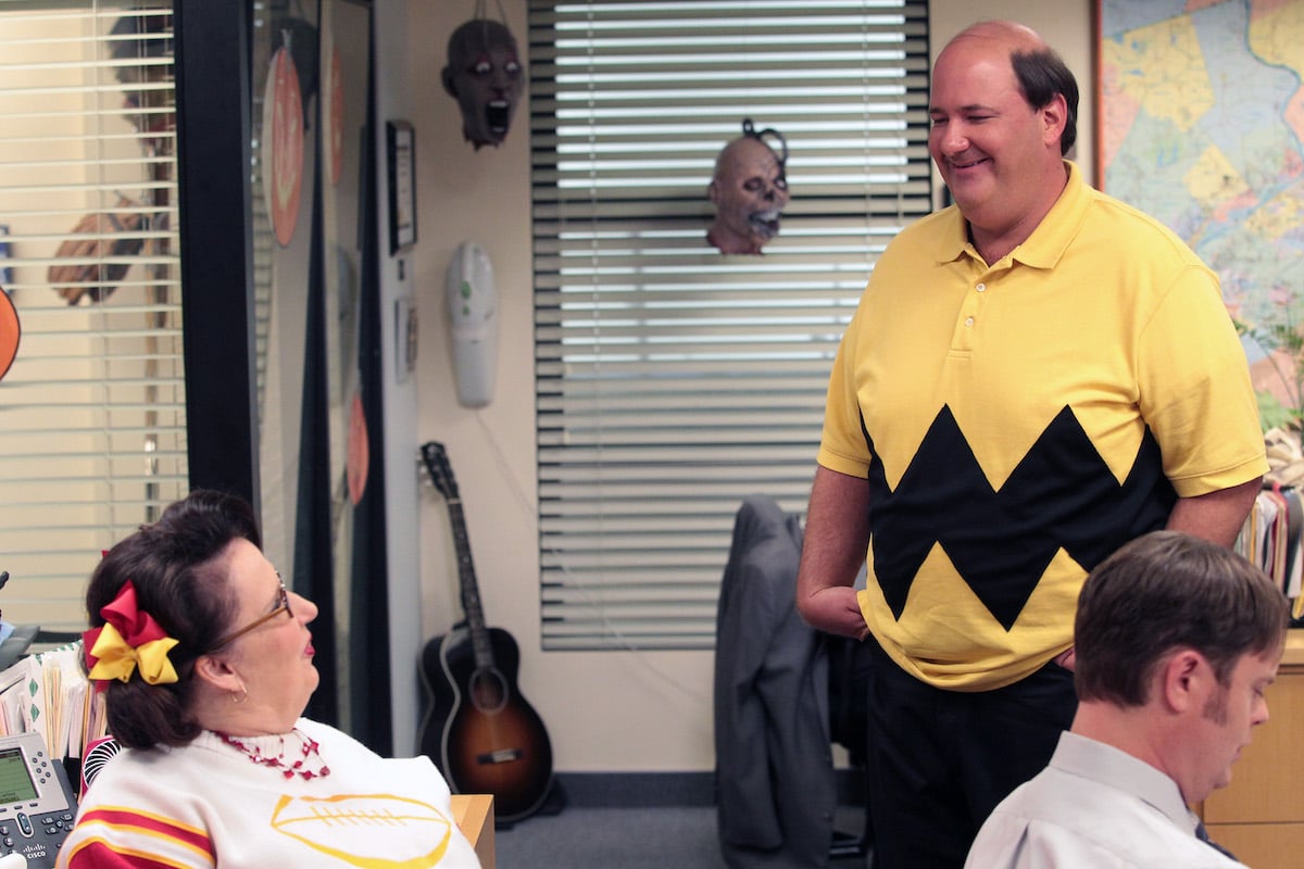 Phyllis Smith and Brian Baumgartner on 'The Office'
