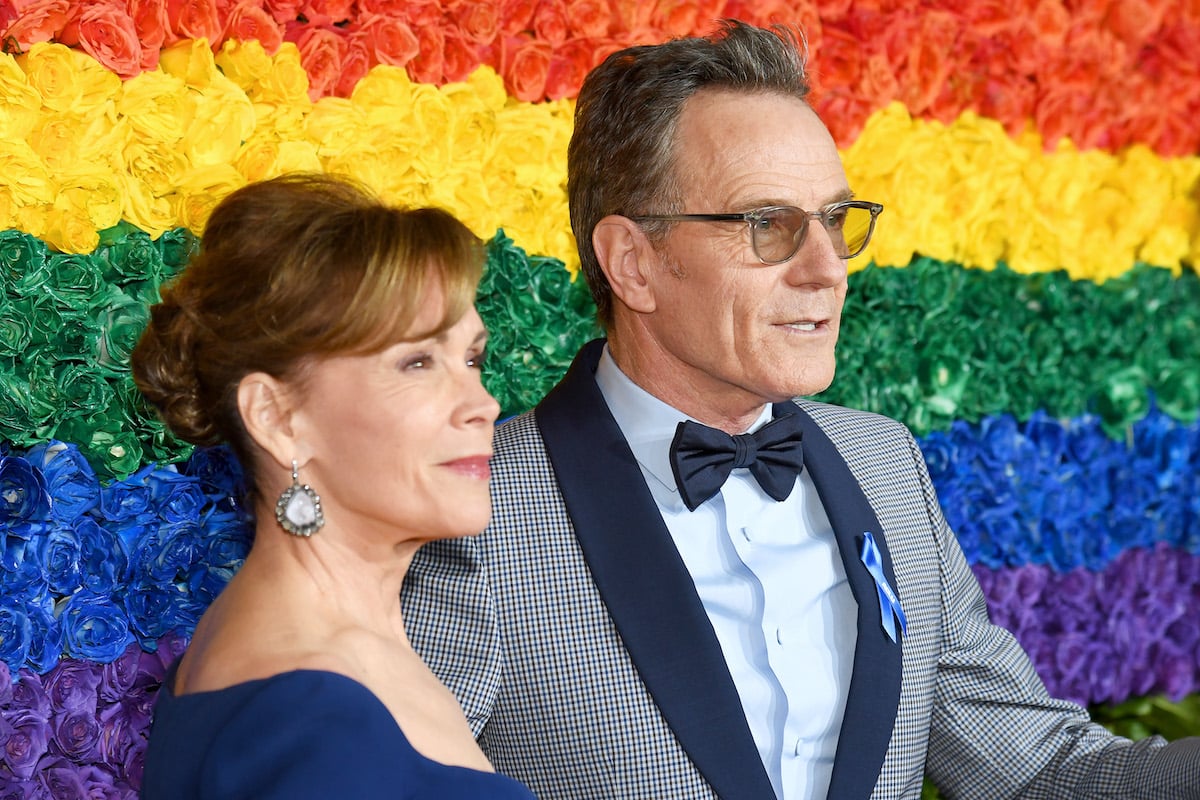 Robin Dearden and Bryan Cranston attend the 73rd-annual Tony Awards at Radio City Music Hall on June 9, 2019, in New York City