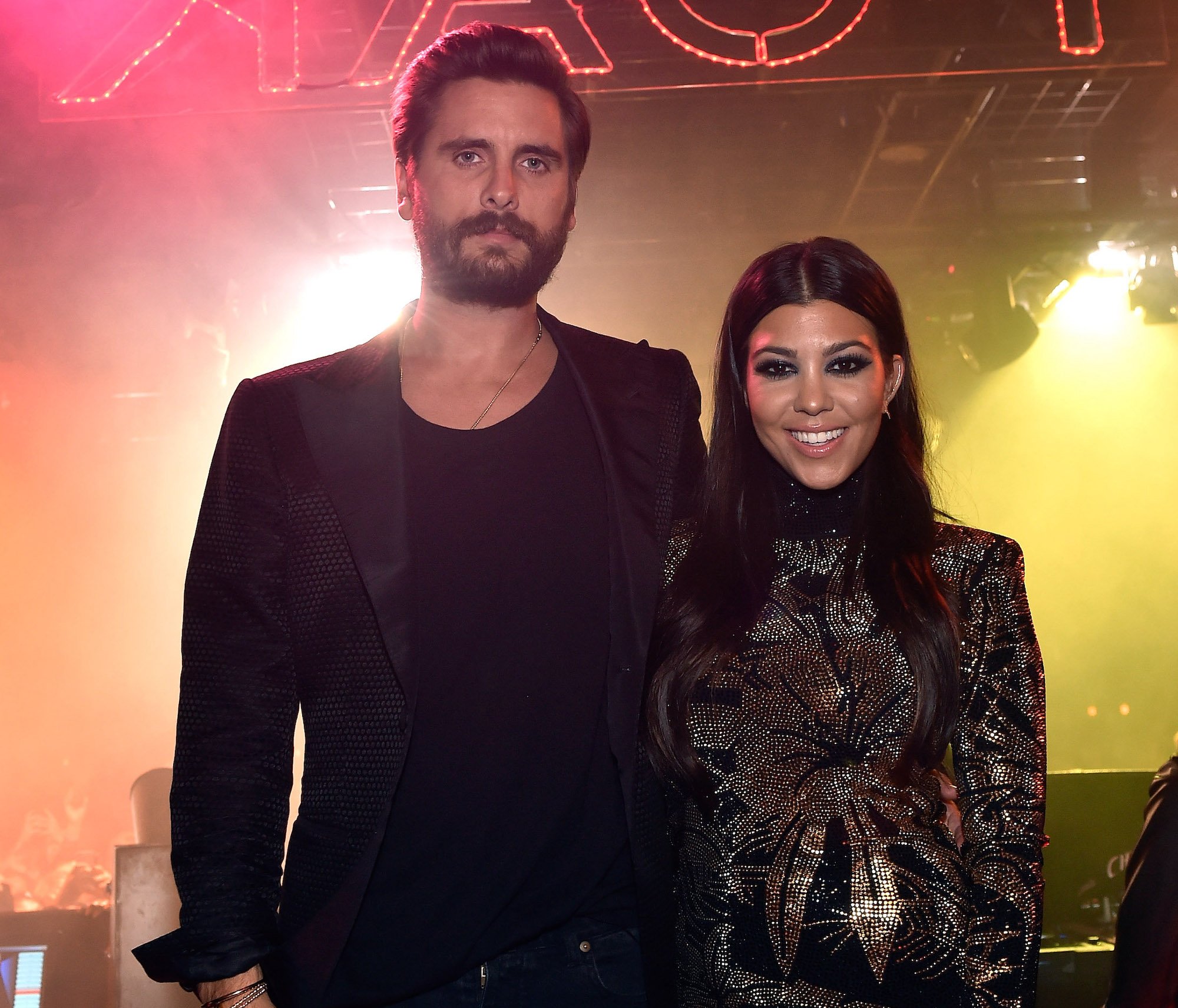 Scott Disick and Kourtney Kardashian