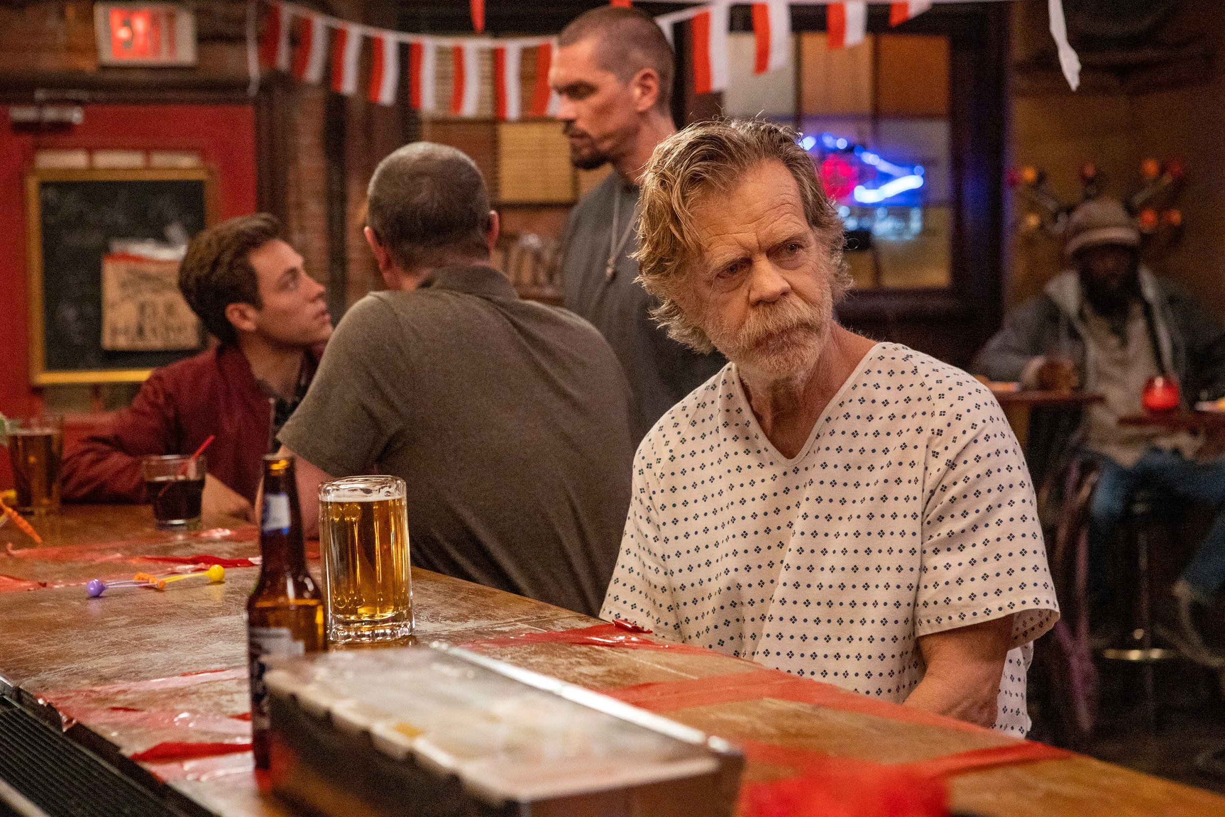 Shameless after Frank dies played by William H. Macy