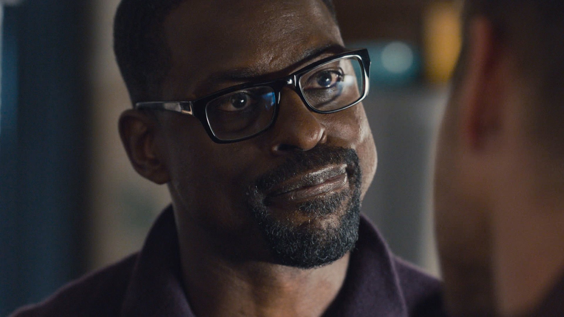 Sterling K. Brown as Randall Pearson smiling in ‘This Is Us’ Season 5 Episode 13, ‘Brotherly Love.’