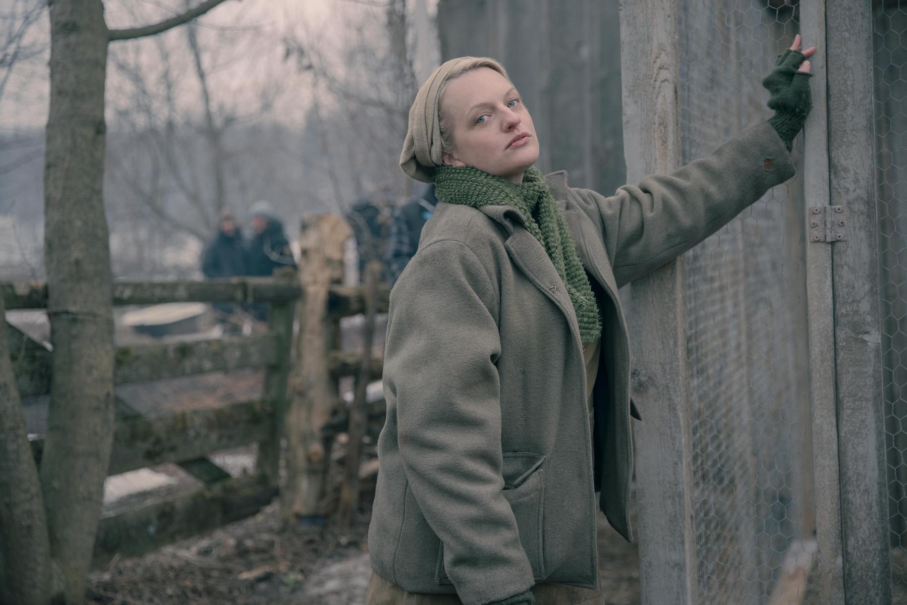 June Osborne standing outside in 'The Handmaid's Tale' Season 4