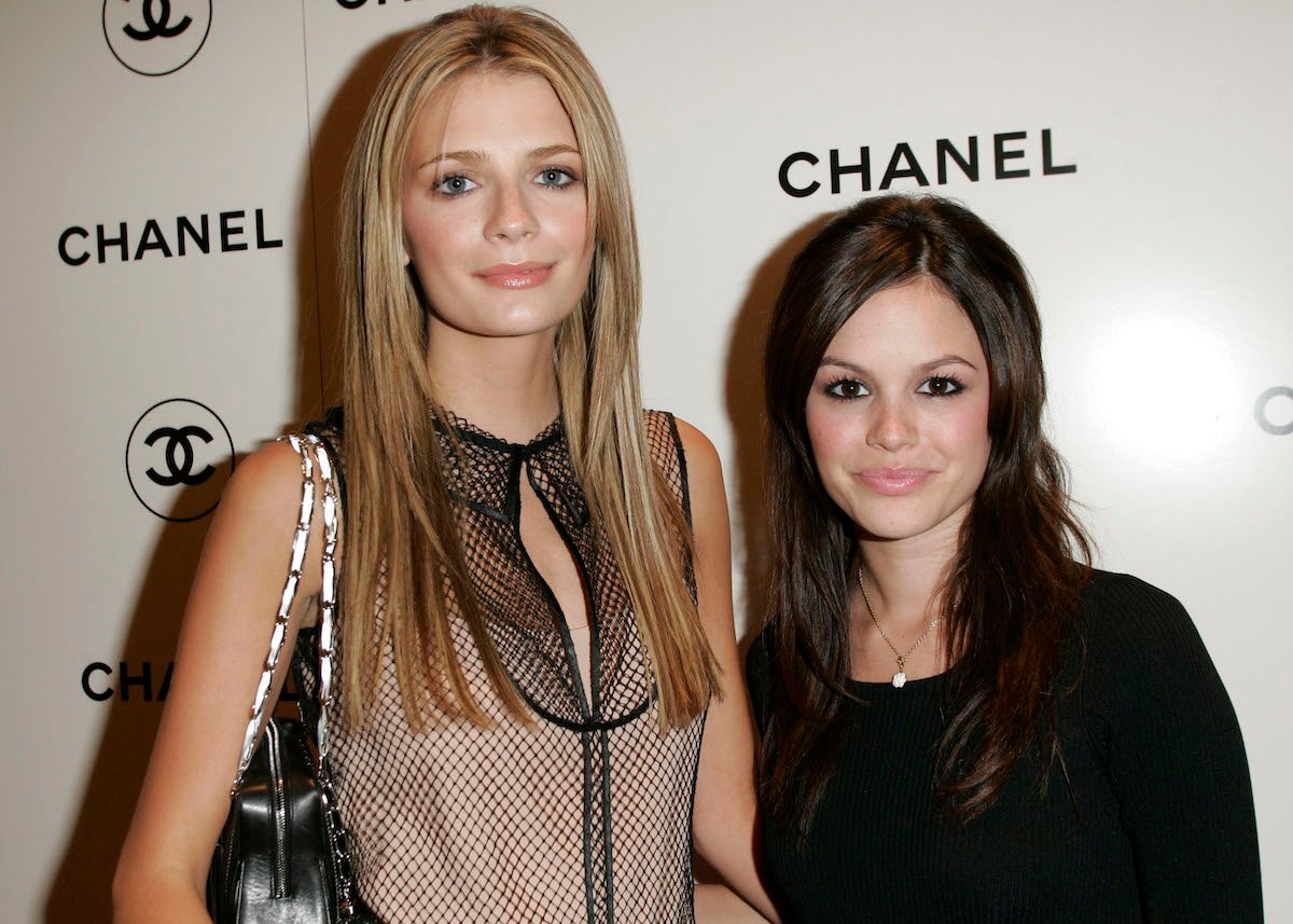 'The O.C.' stars Mischa Barton and Rachel Bilson pose together at a Chanel party
