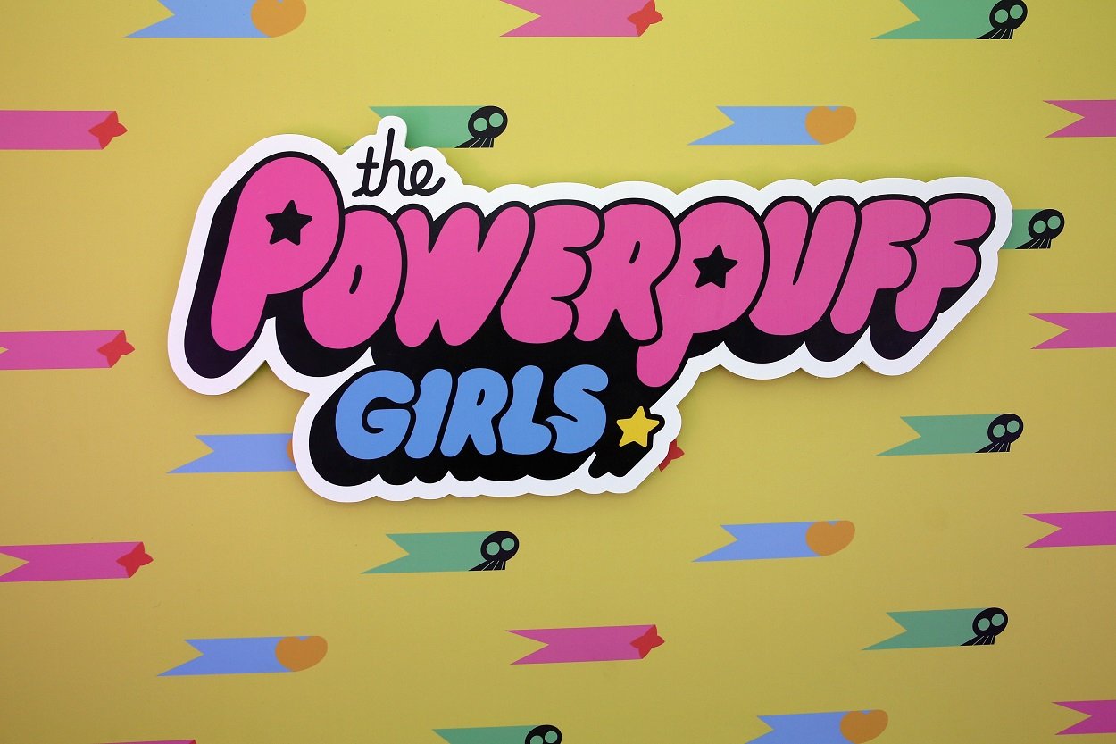 The Powerpuff Girls stock photo of a logo