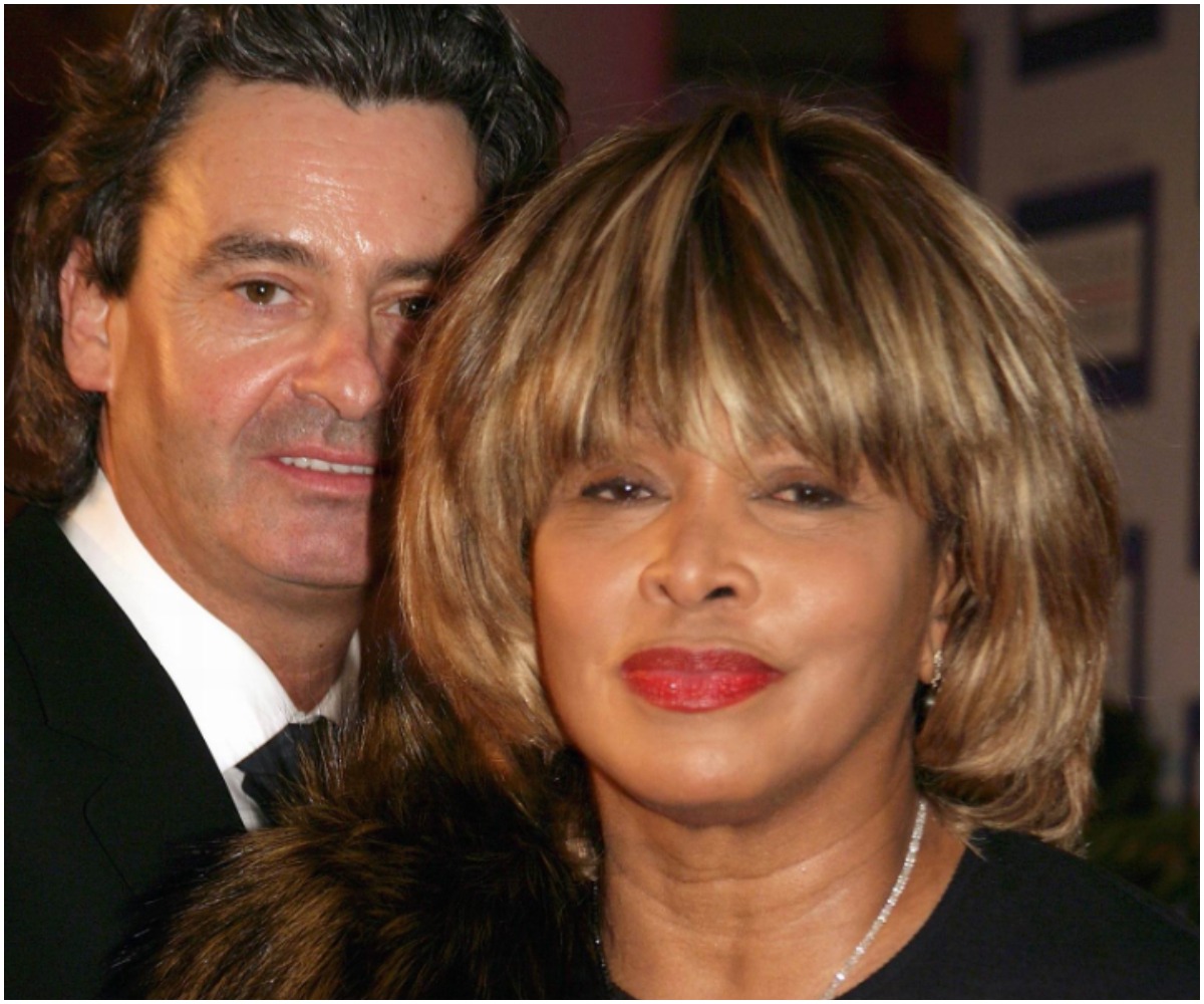 Tina Turner and husband Erwin Bach attending an event
