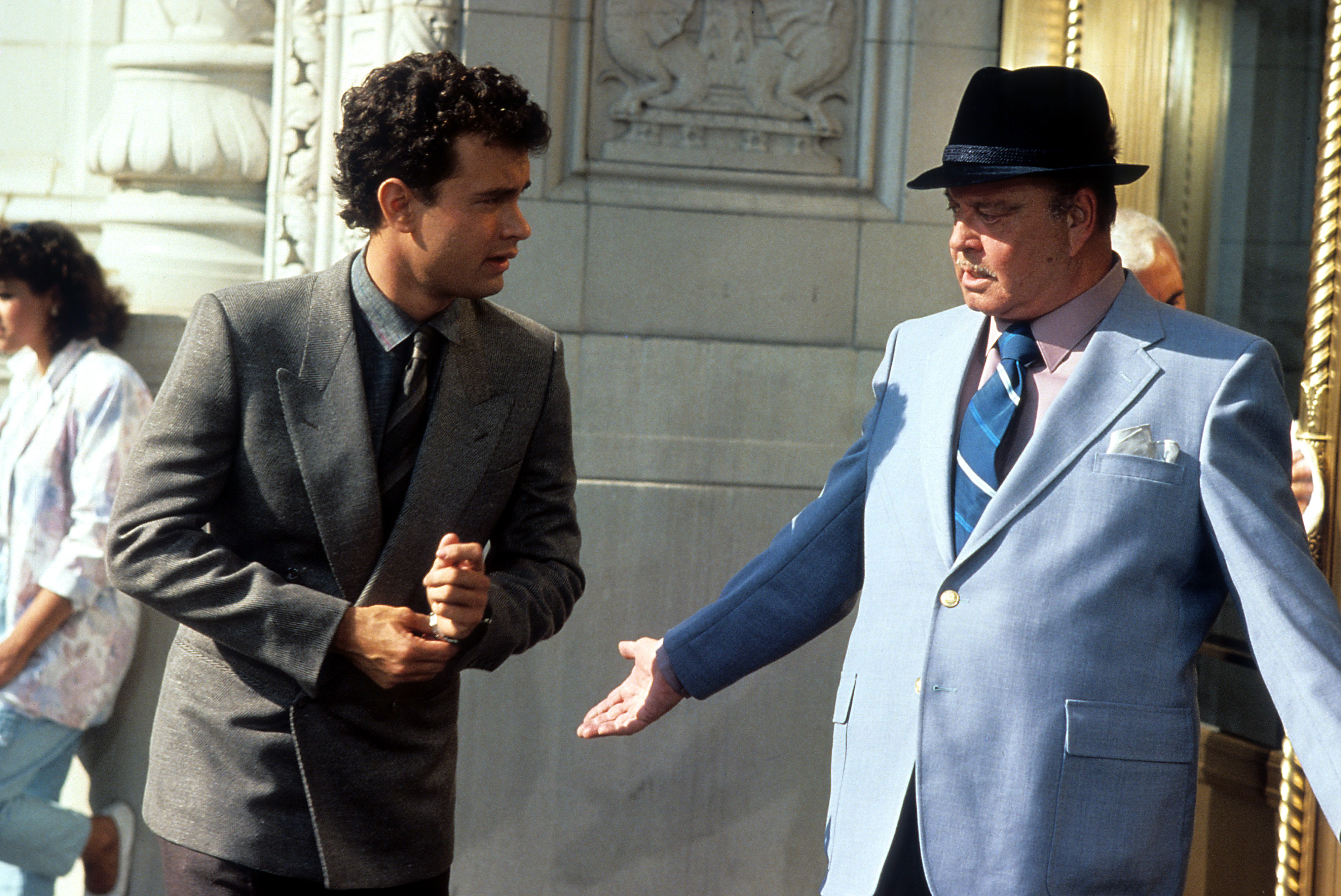 Tom Hanks and Jackie Gleason in Nothing In Common
