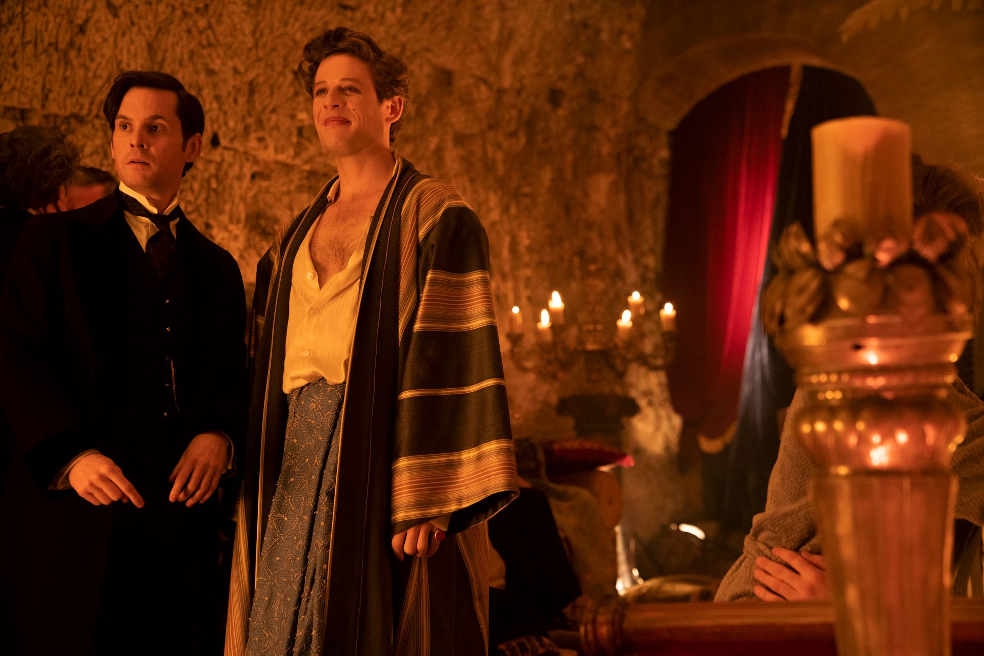 Tom Riley and James Norton in 'The Nevers'