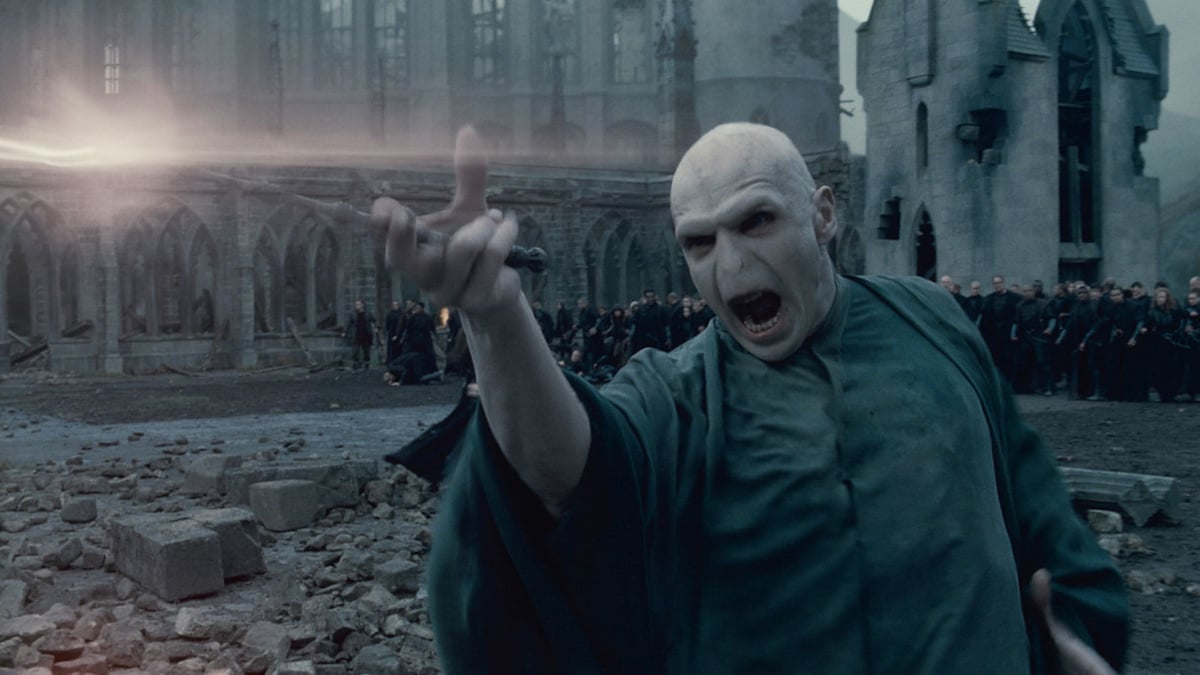 Lord Voldemort during his final battle just before his death
