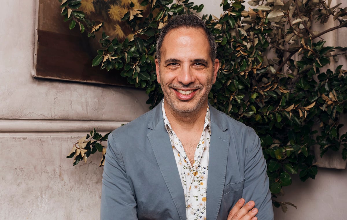 Portrait of Israeli-British chef, Yotam Ottolenghi, photographed at Fred's in Paddington, where he was the guest for a Good Food reader event. 
