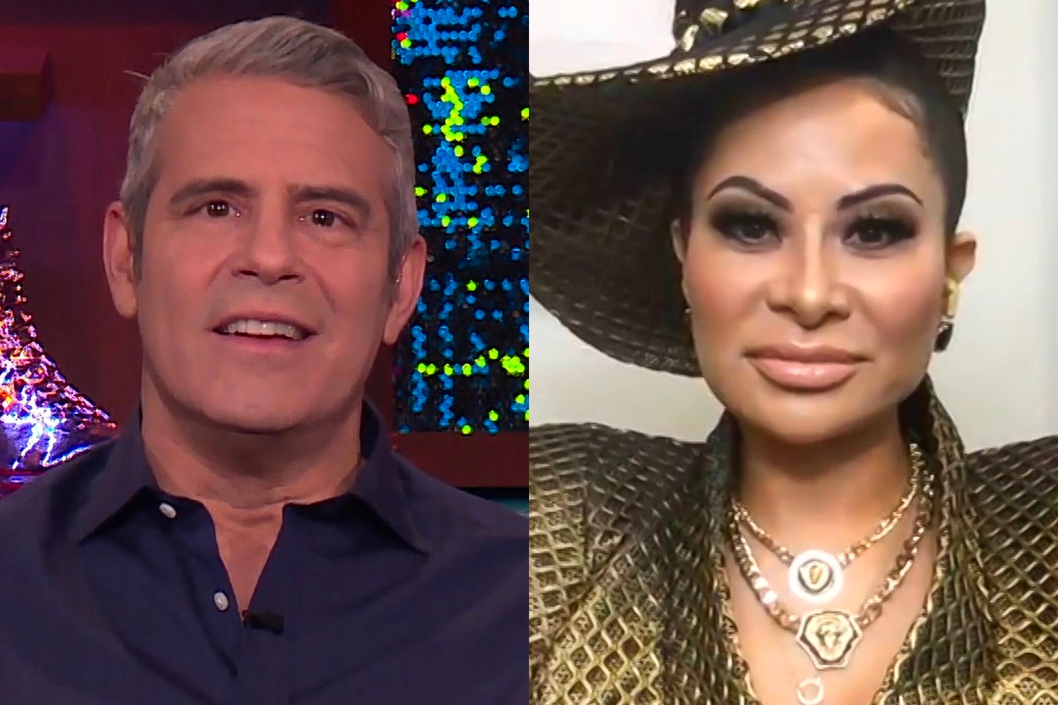 Andy Cohen and Jen Shah