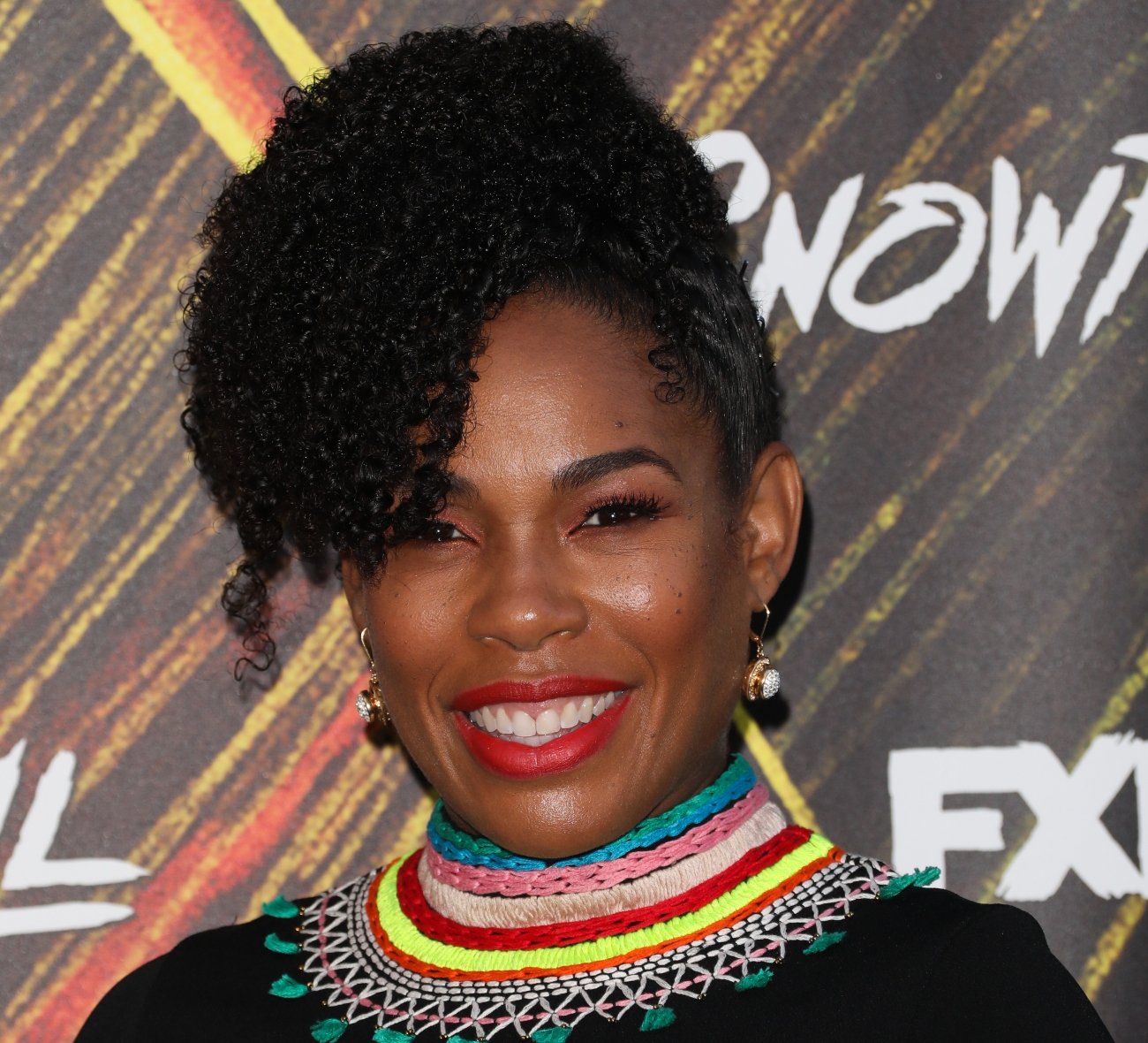 Angela Lewis attends the premiere of FX's 'Snowfall' season 3