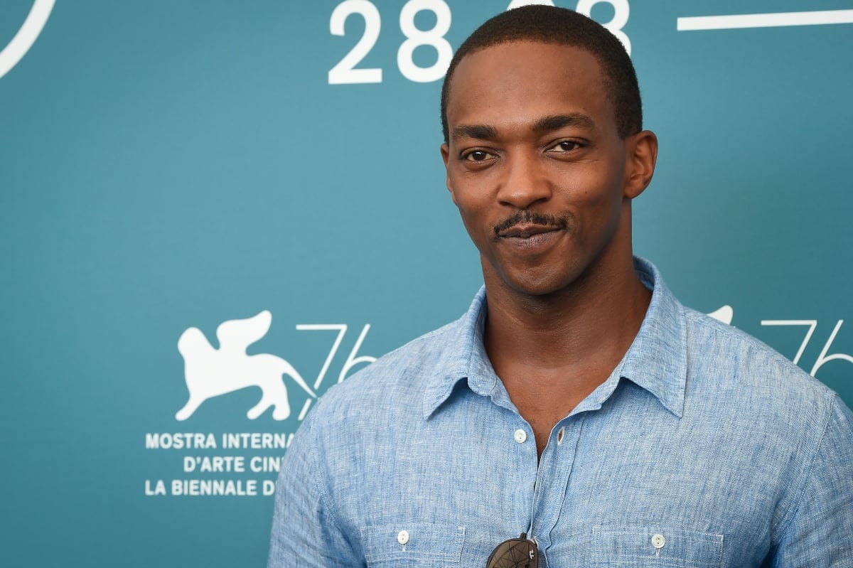 Anthony Mackie at the 76th Venice International Film Festival, 2019