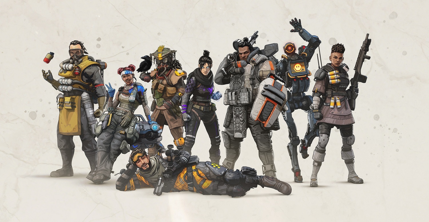 Some of Apex Legends current roster of legends -- Seer will join the roster in Apex Legends Season 10