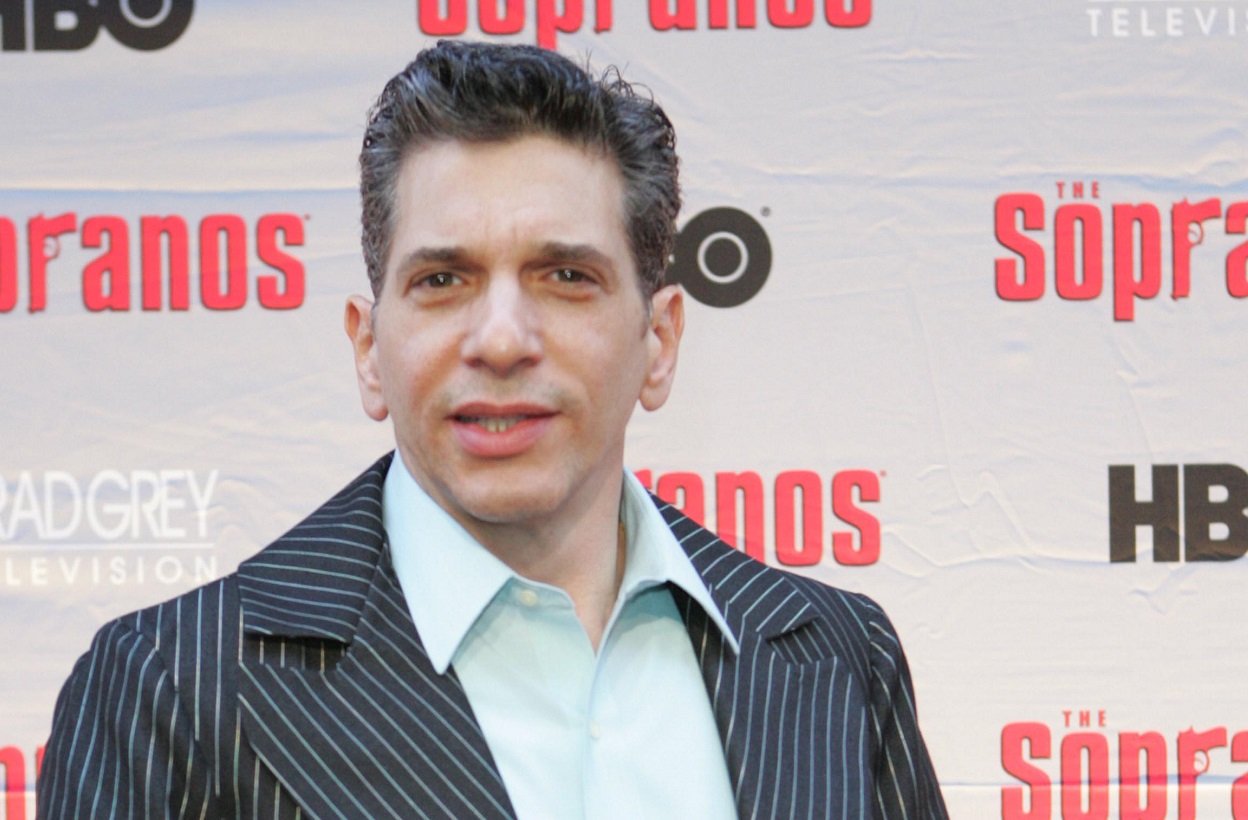 Carl Capotorto smiles at a 'Sopranos' premiere event