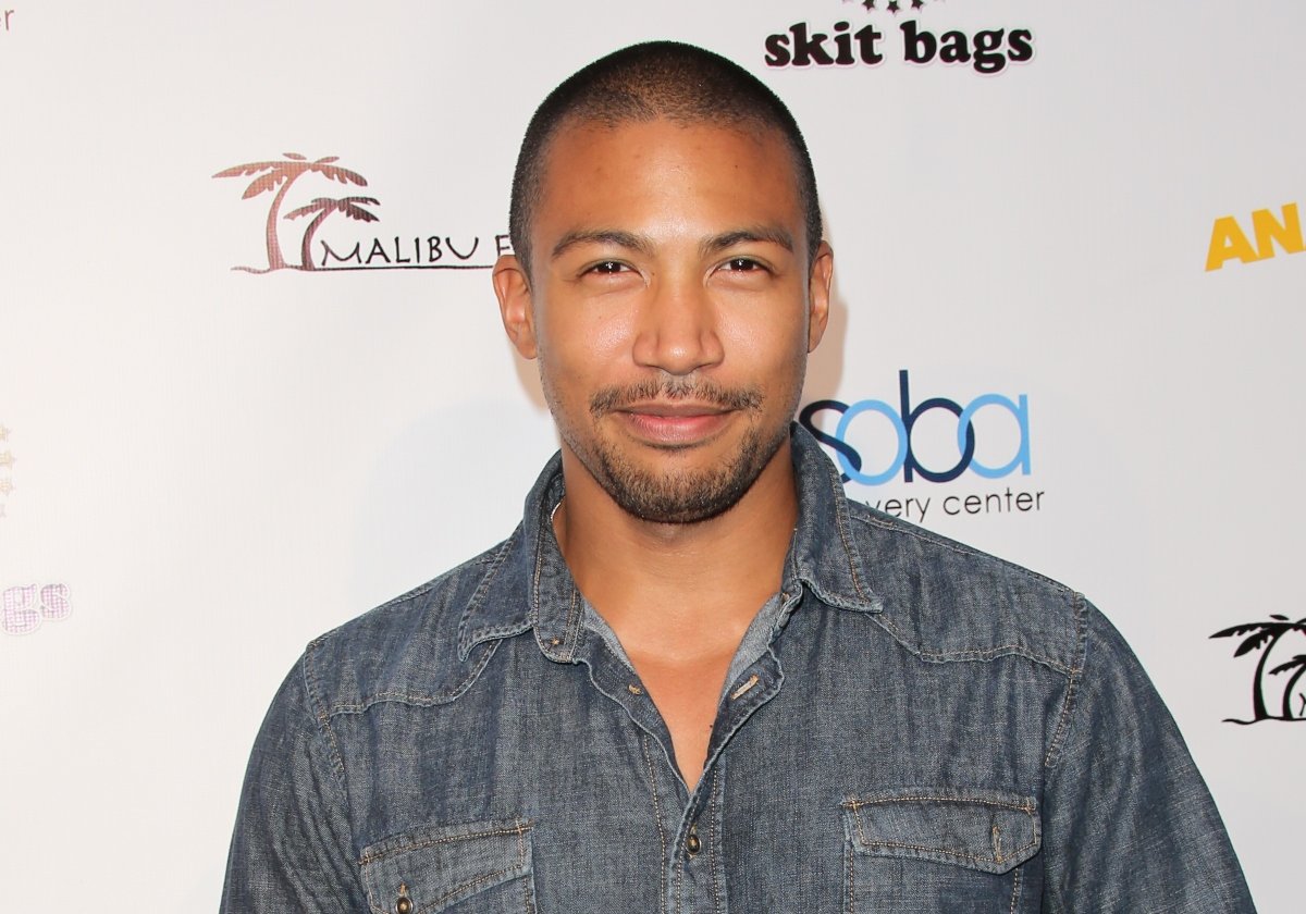 Charles Michael Davis attends the special screening of ‘Ur In Analysis’ in 2015