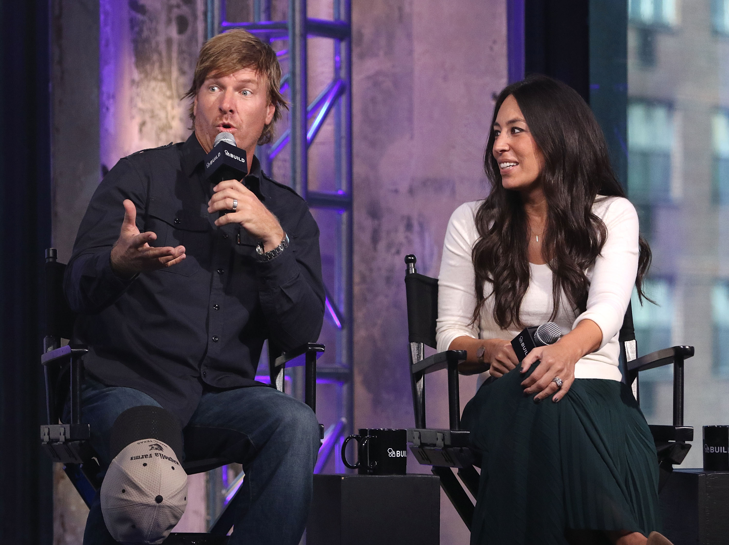 Chip and Joanna Gaines during the launch of their book 'The Magnolia Story' in 2016