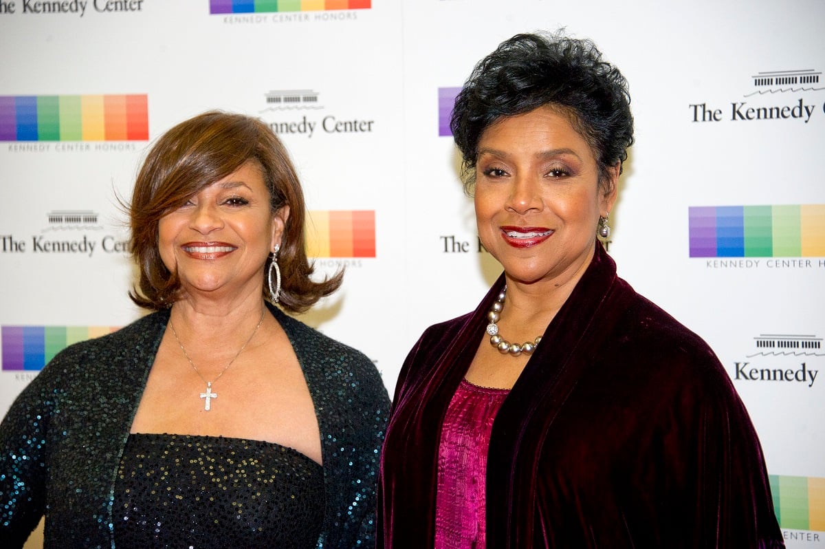 Debbie Allen and her sister, Phylicia Rashad on December 3, 2016, in Washington, D.C.