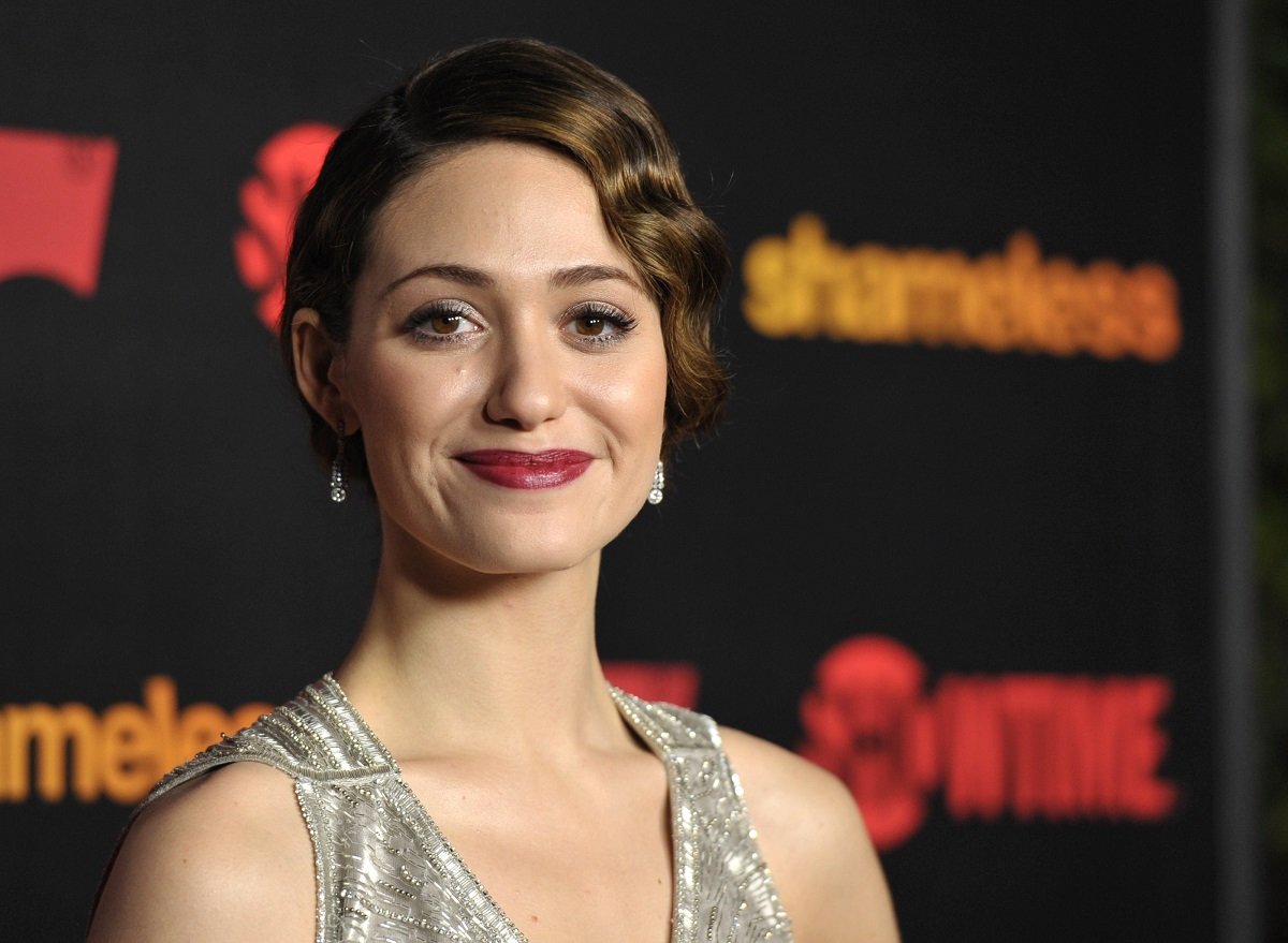 Emmy Rossum attends the 'Shameless' Season 2 Reception on January 5, 2012, in Los Angeles, California.