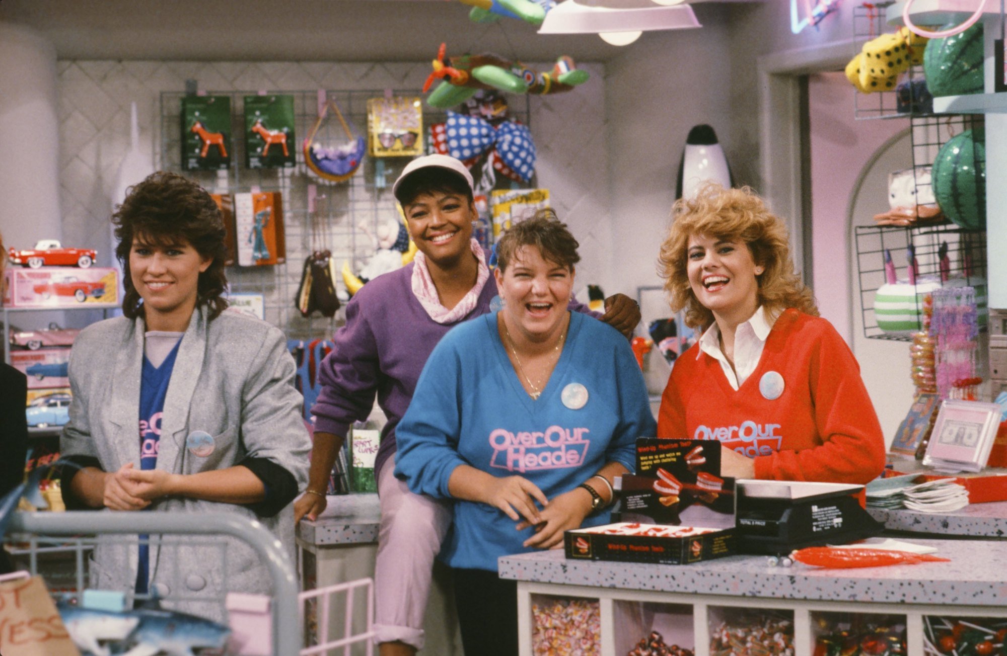 Nancy McKeon as Joanne 'Jo' Polniaczek, Kim Fields as Dorothy 'Tootie' Ramsey, Mindy Cohn as Natalie Green, Lisa Whelchel as Blair Warner