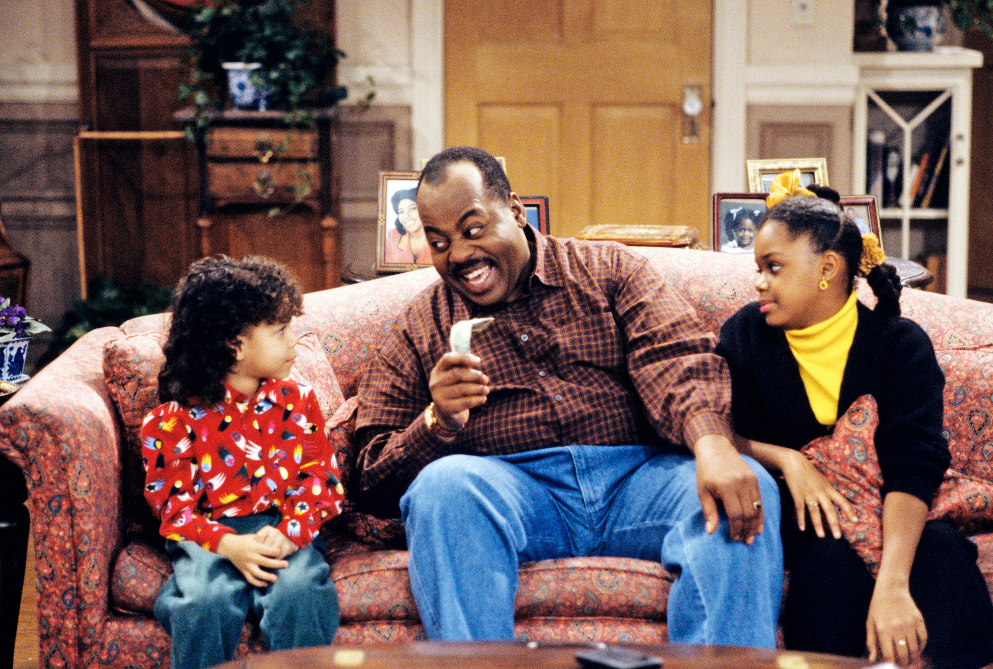 Richie (Bryton McClure), Carl (Reginald VelJohnson) and Judy (Jaimee Foxworth)