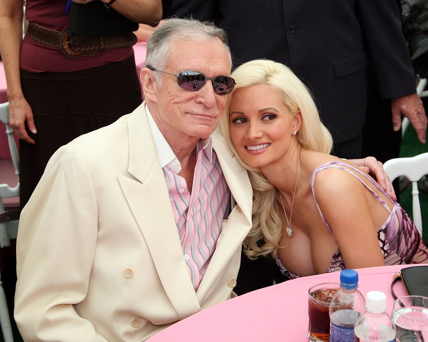 Hugh Hefner and Holly Madison