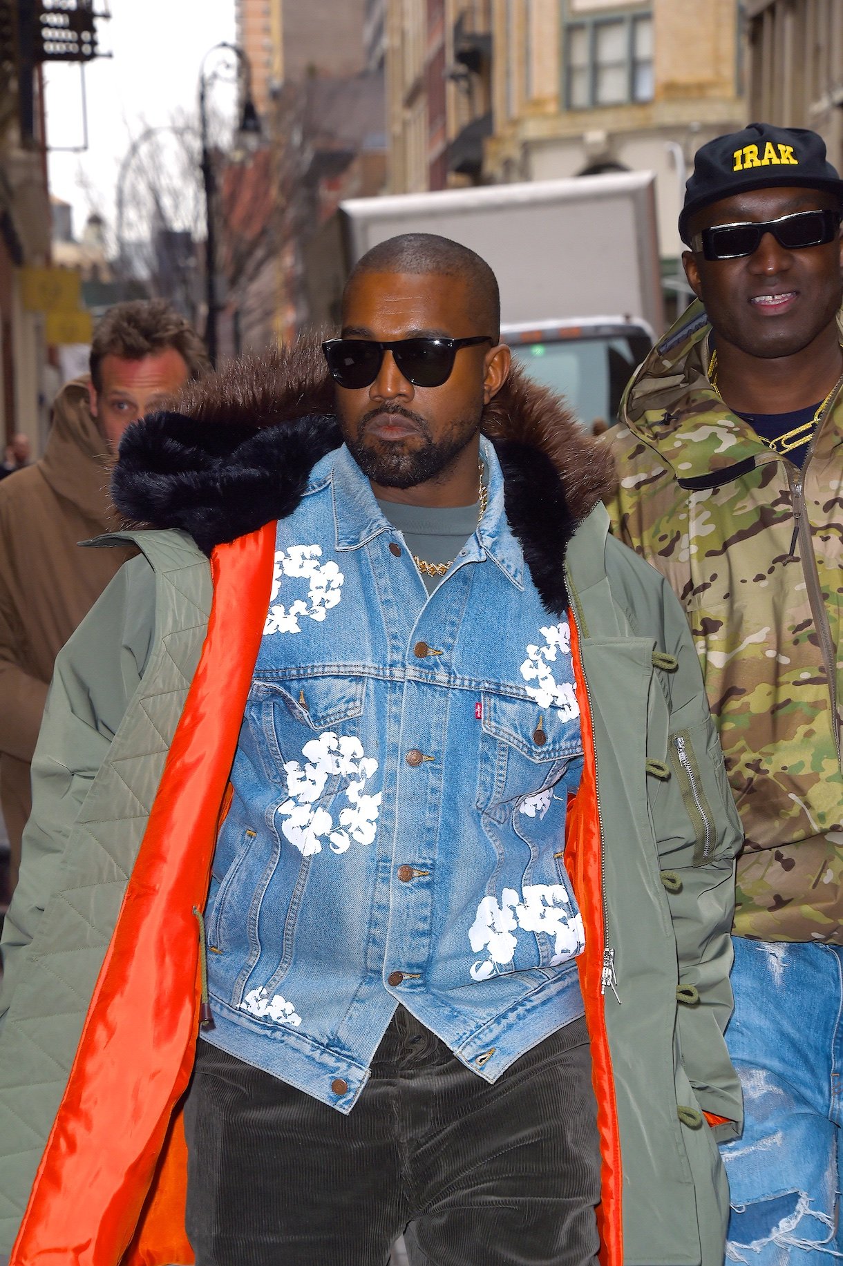 Kanye West seen out and about in Manhattan on February 5, 2020