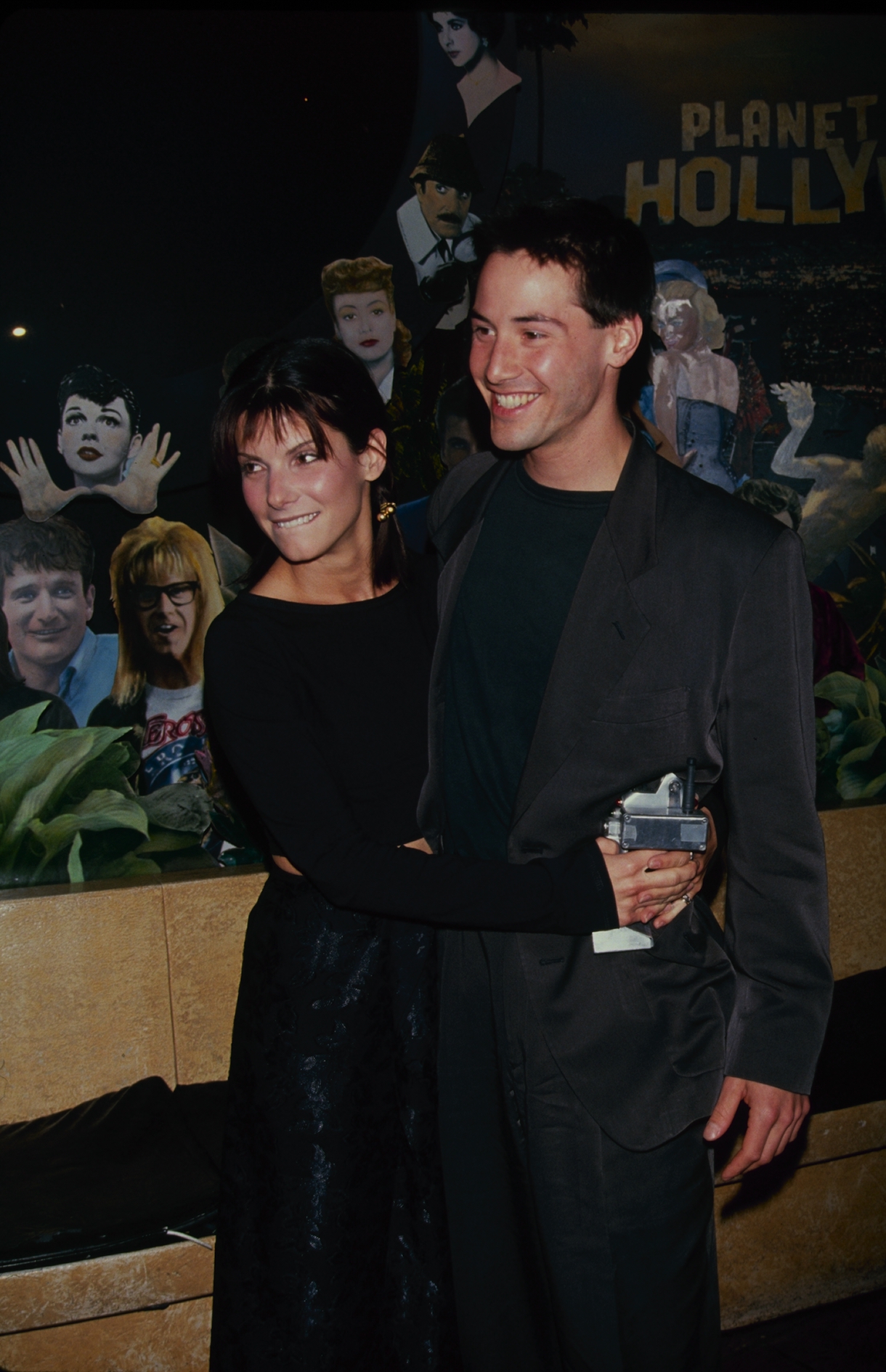 Keanu Reeves Admits To Having a Secret 'Crush' on Sandra Bullock