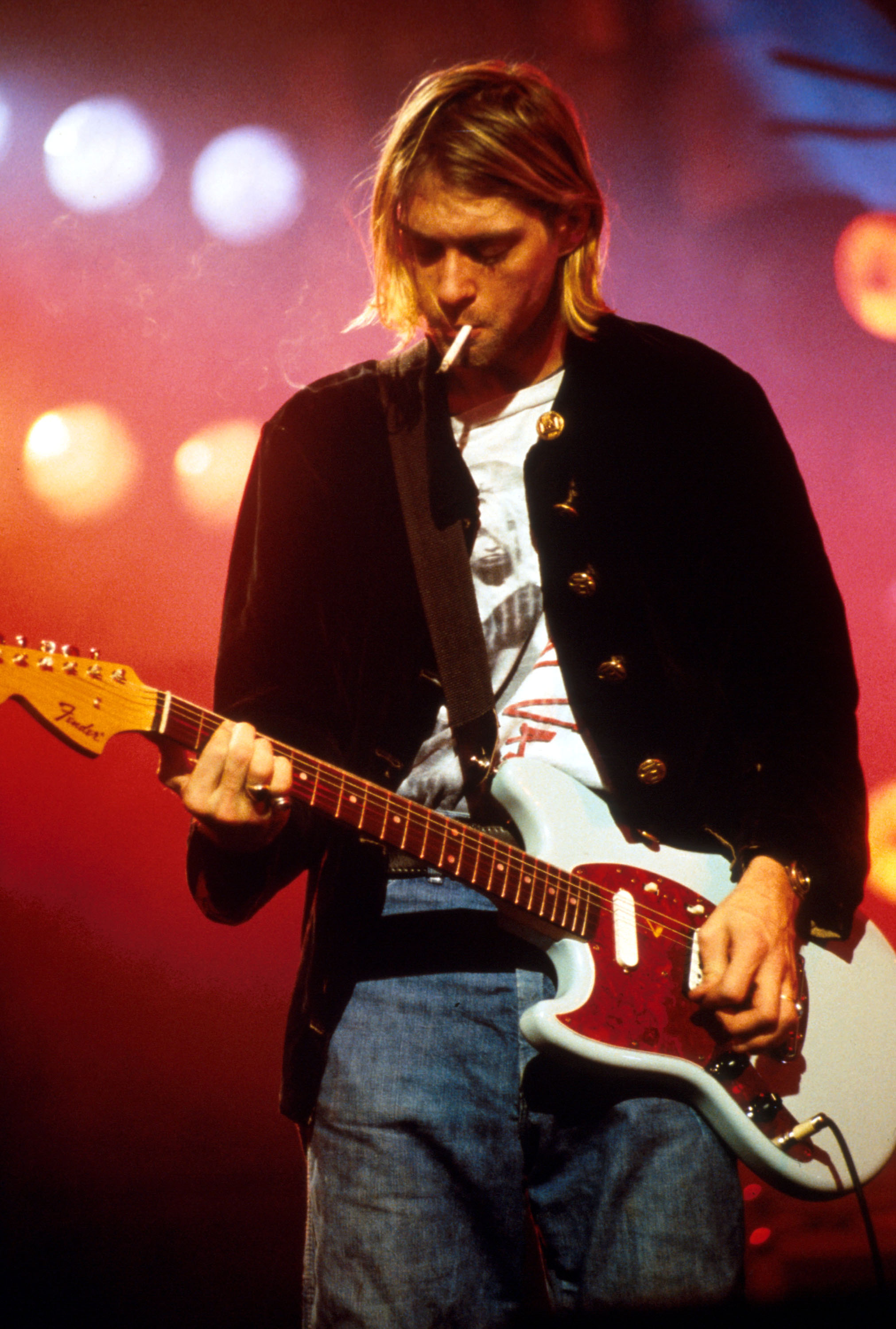 Kurt Cobain of Nirvana