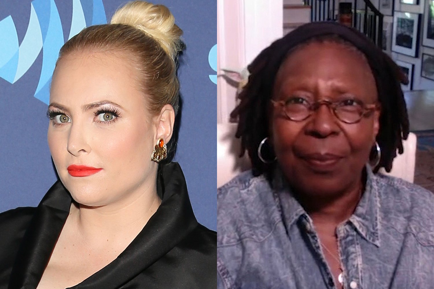 Meghan McCain and Whoopi Goldberg