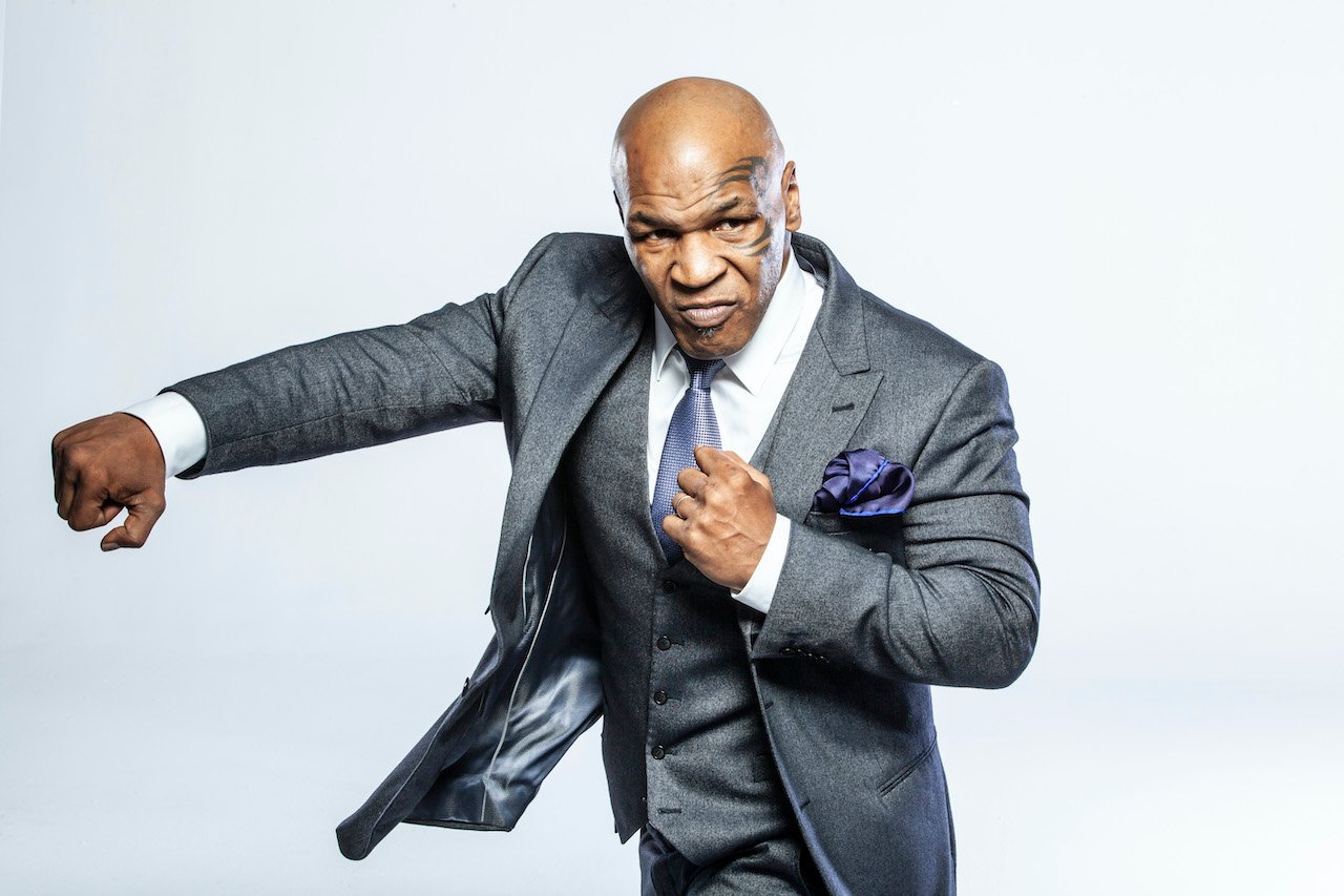 Mike Tyson poses for a portrait in December 2015 in Los Angeles 