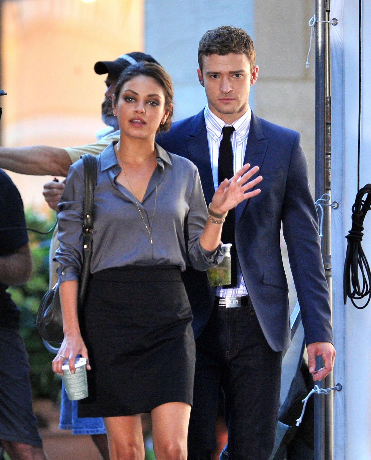 Mila Kunis and Justin Timberlake