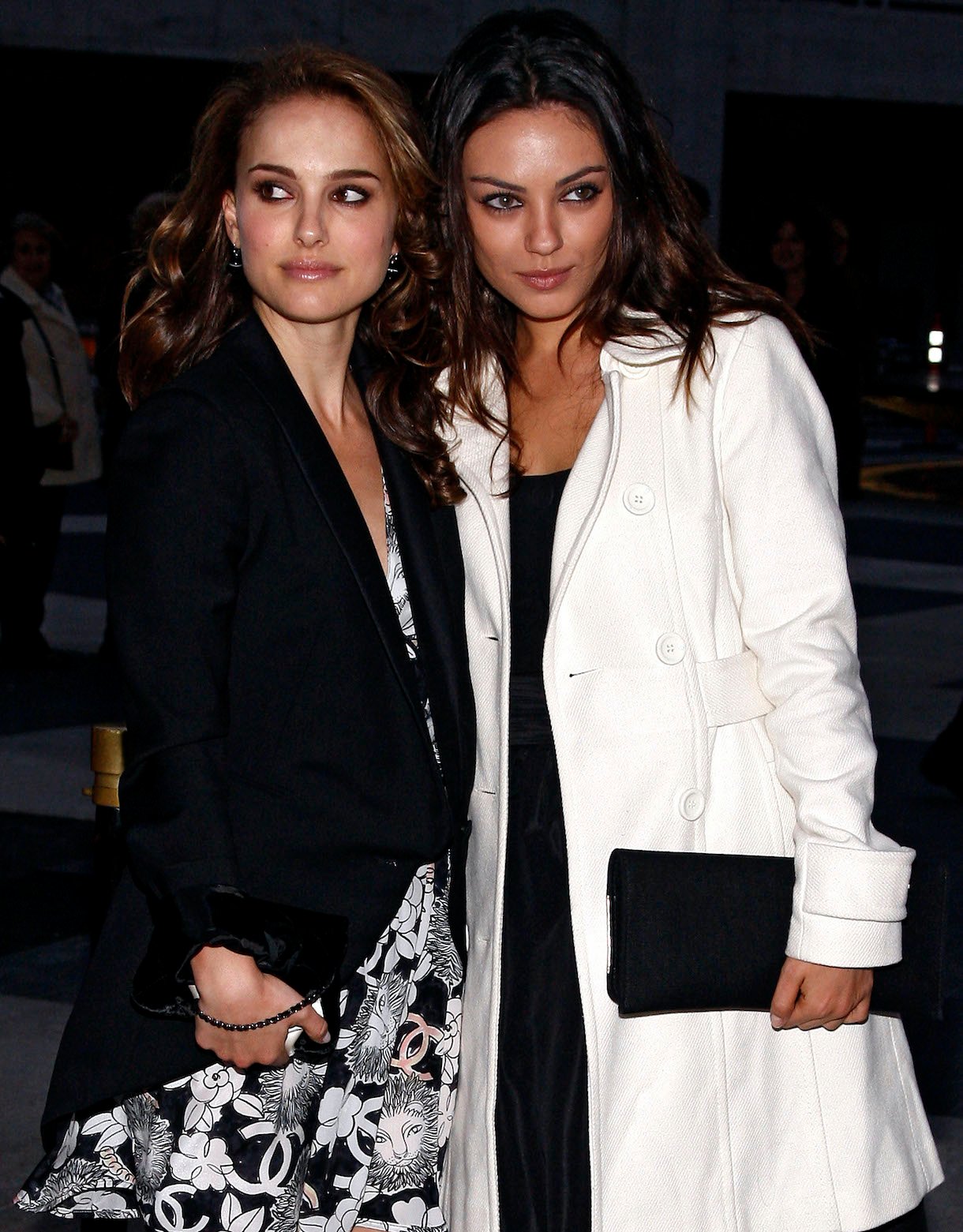 Actresses Natalie Portman and Mila Kunis attend the 2009 American Ballet Theatre Fall Gala