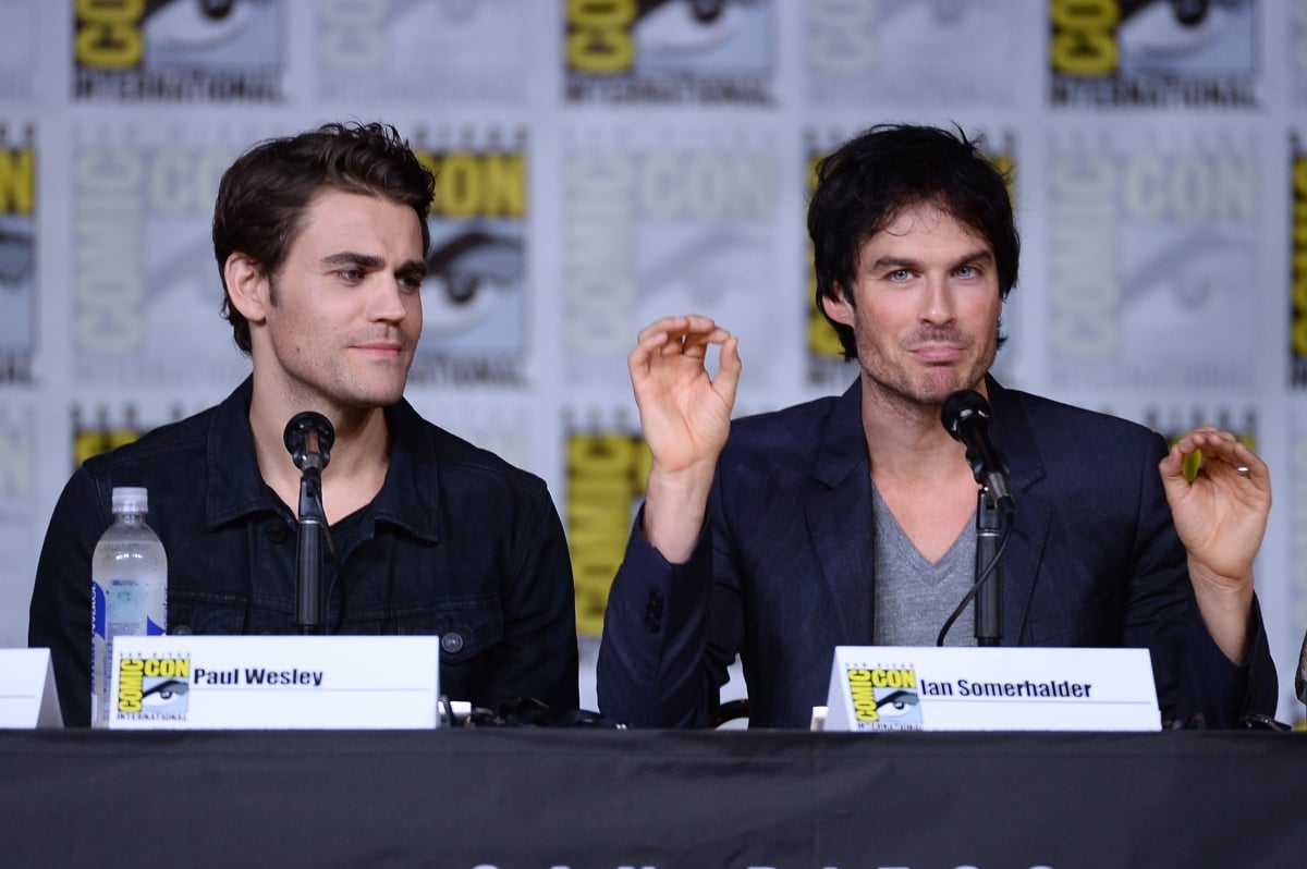 Paul Wesley and Ian Somerhalder