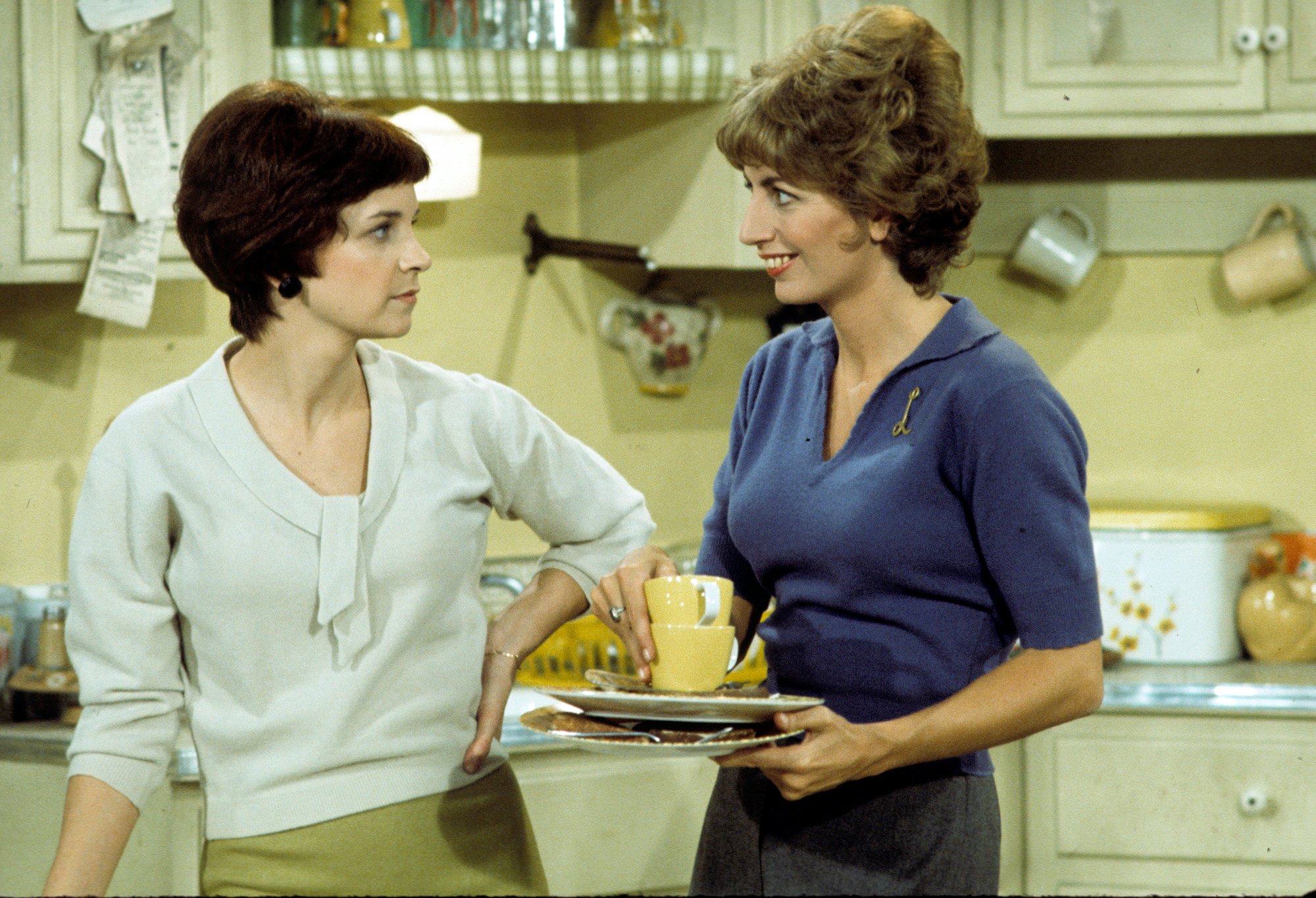 CINDY WILLIAMS and PENNY MARSHALL 