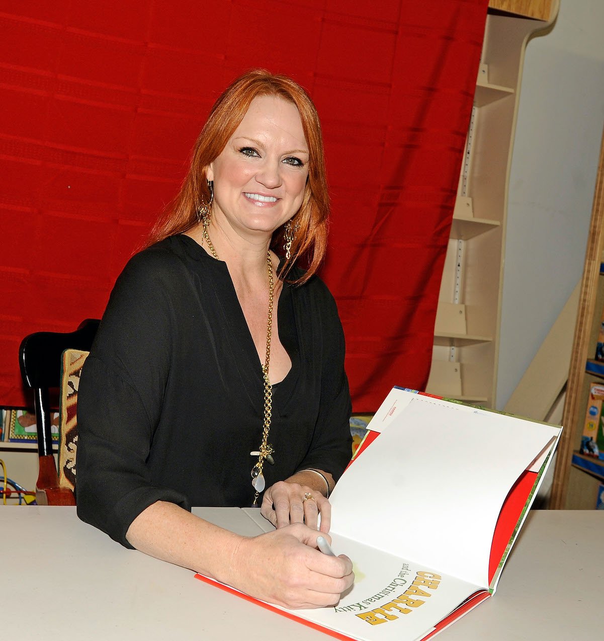 Ree Drummond attends a book signing in 2012