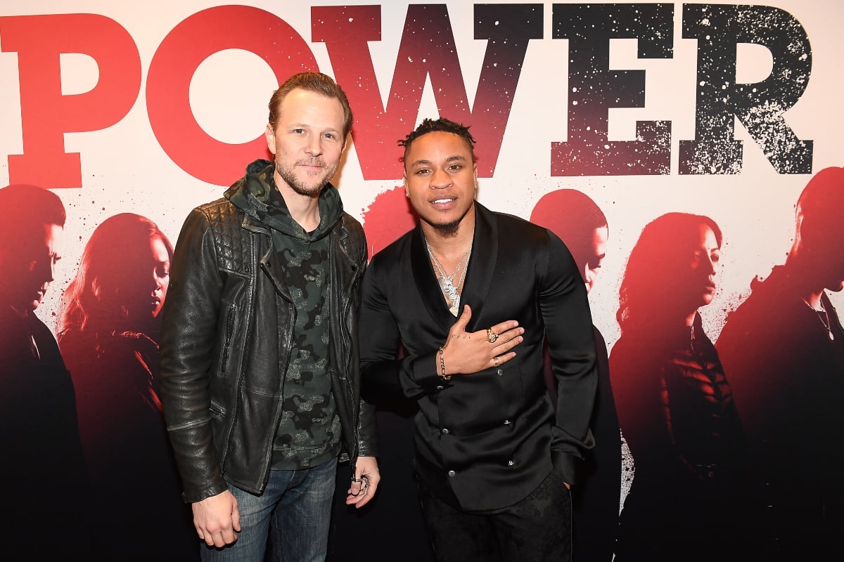 Shane Johnson and Rotimi attend Starz 'Power' ATL, January 2020