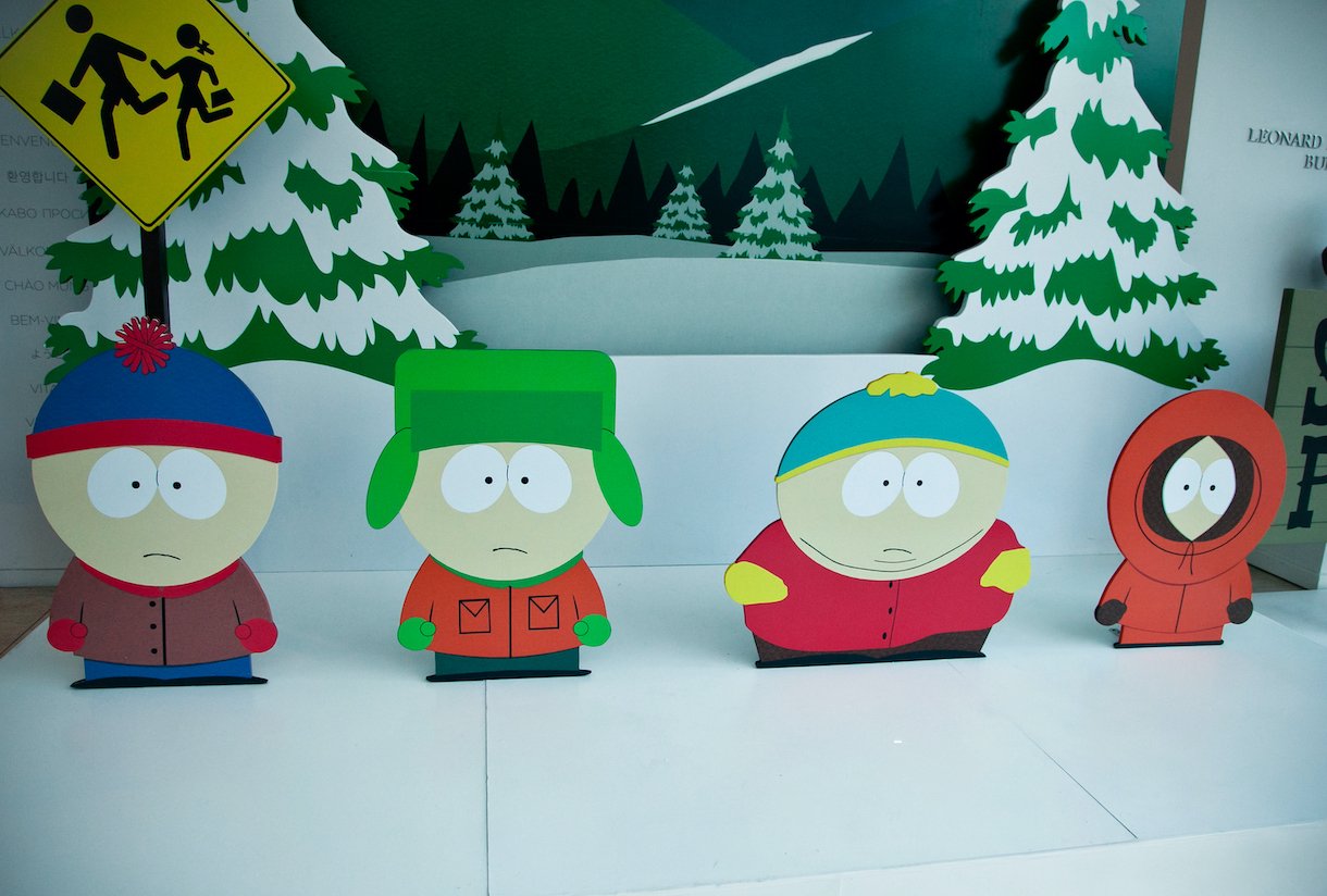 Stan Marsh, Kyle Broflovski, Eric Cartman and Kenny McCormick