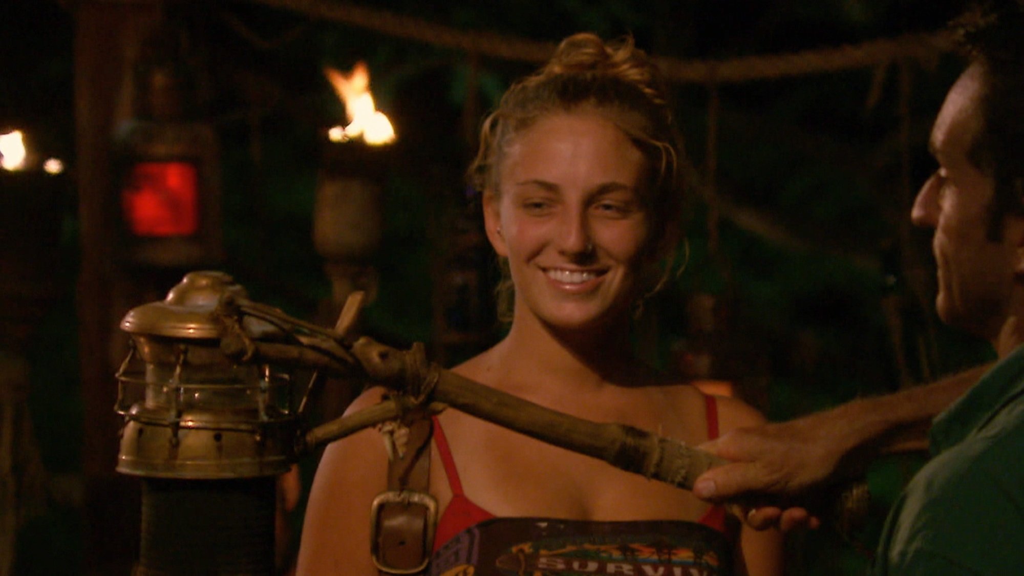 Jeff Probst bids Survivor star Jenn Brown farewell after tribal council