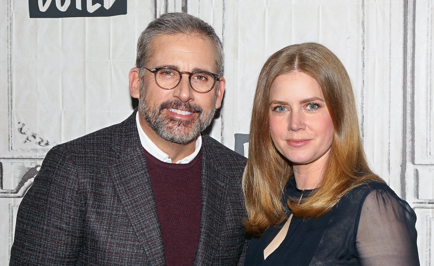 The Office star Steve Carell and Amy Adams attend the Build Series in 2018 to discuss the movie Vice