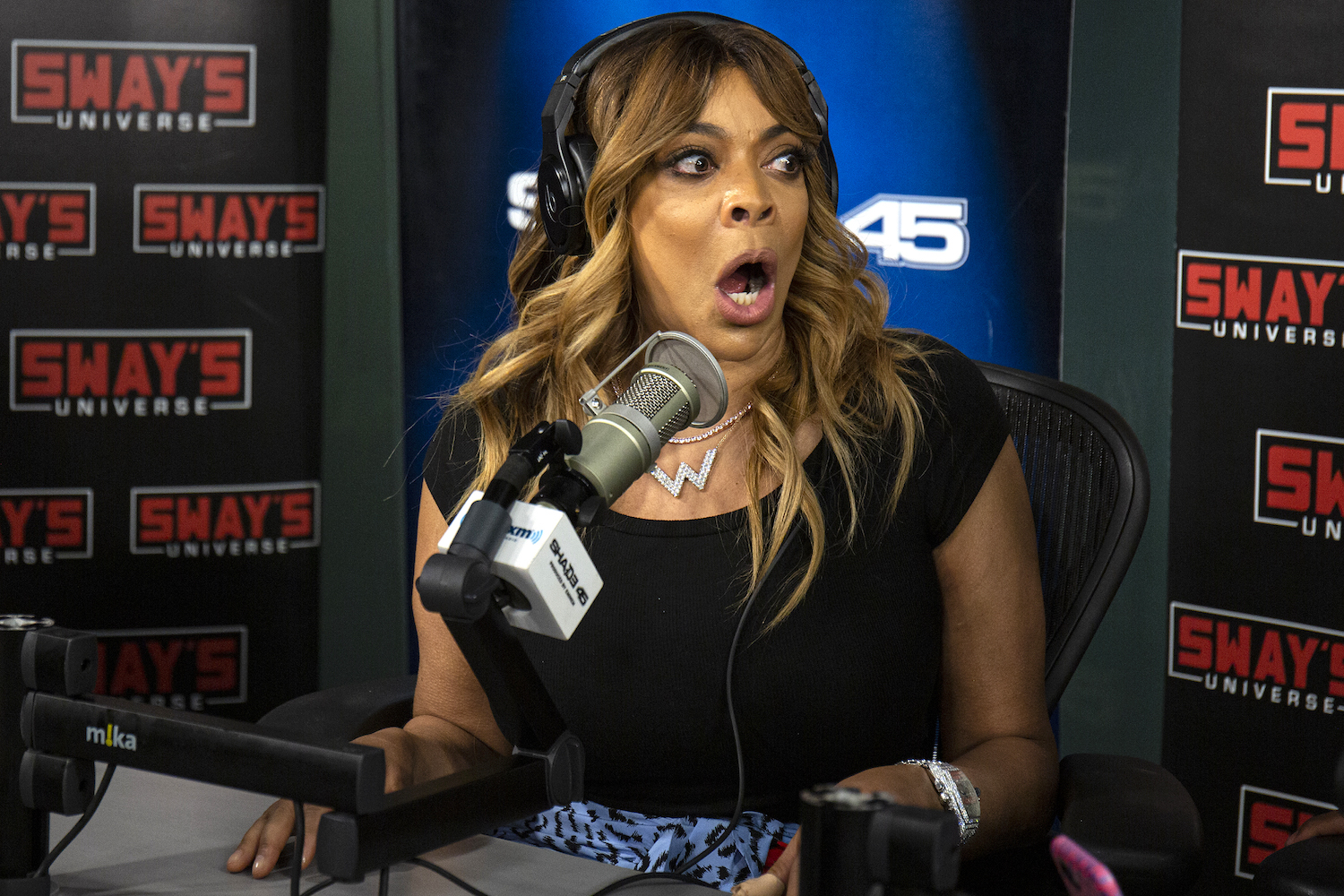 Wendy Williams as a guest on SiriusXM