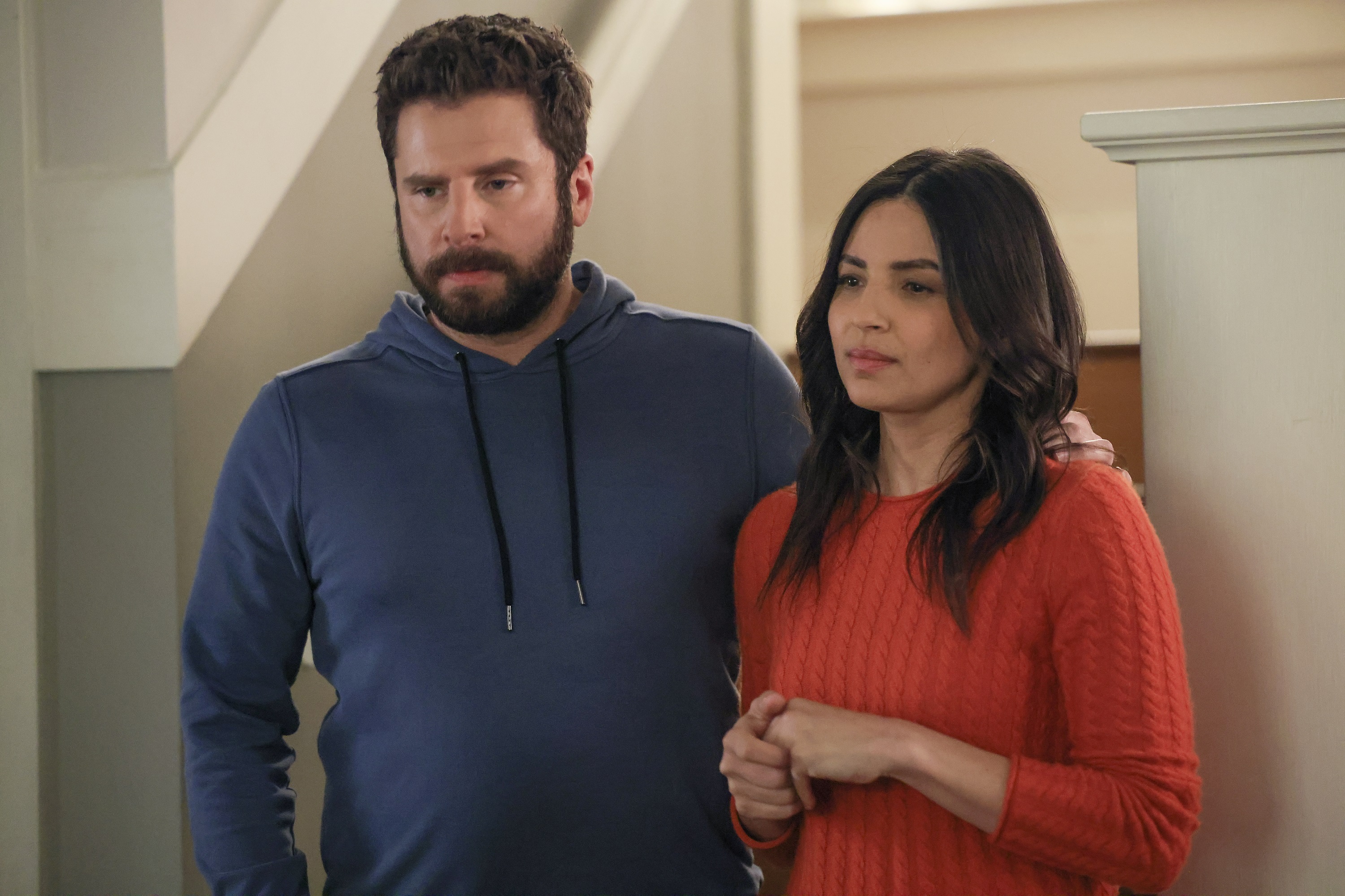 A Million Little Things Season 3 Episode 14 Gary and Darcy look upset in the trailer