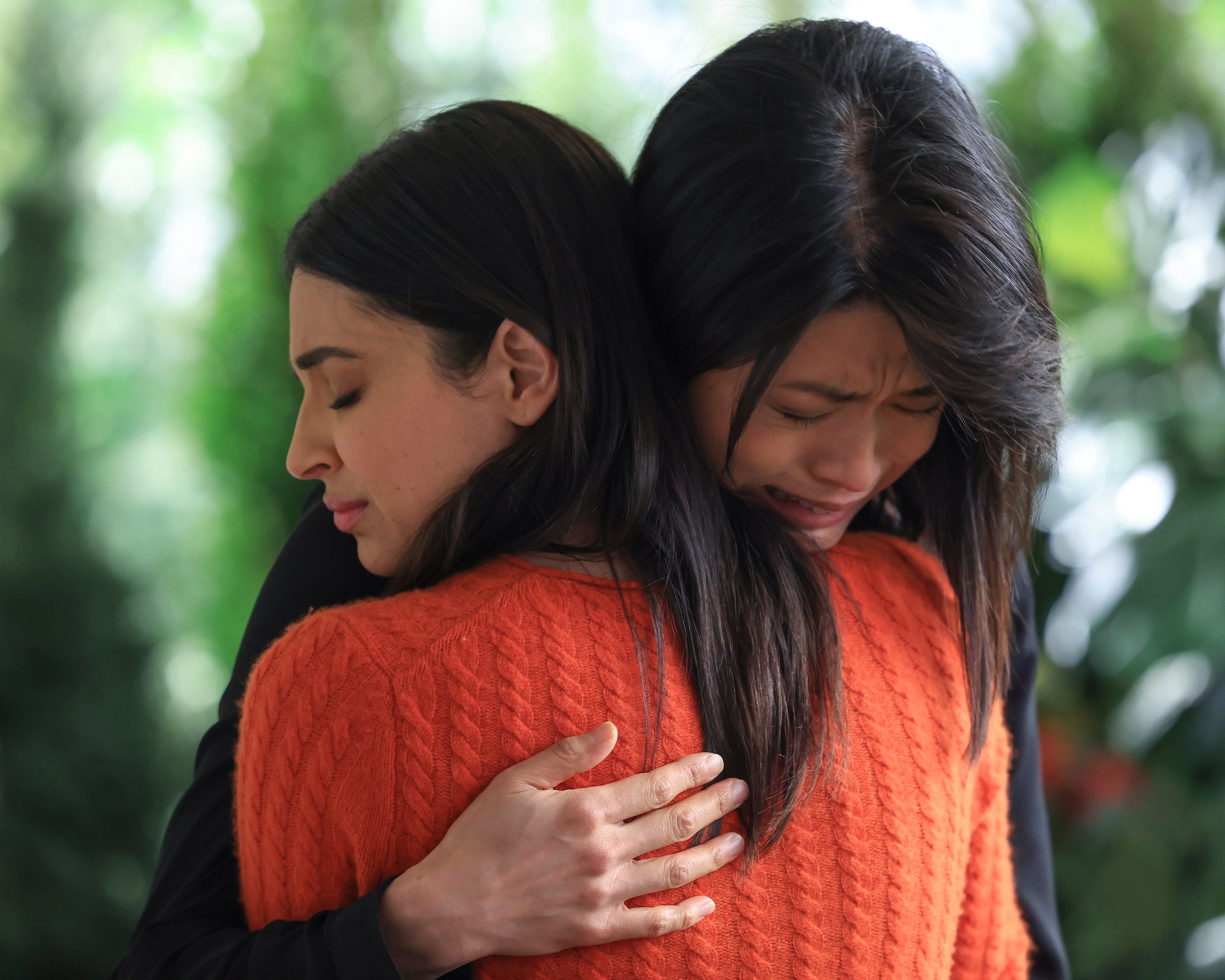 A Million Little Things Season 3 Darcy and Catherine hugging