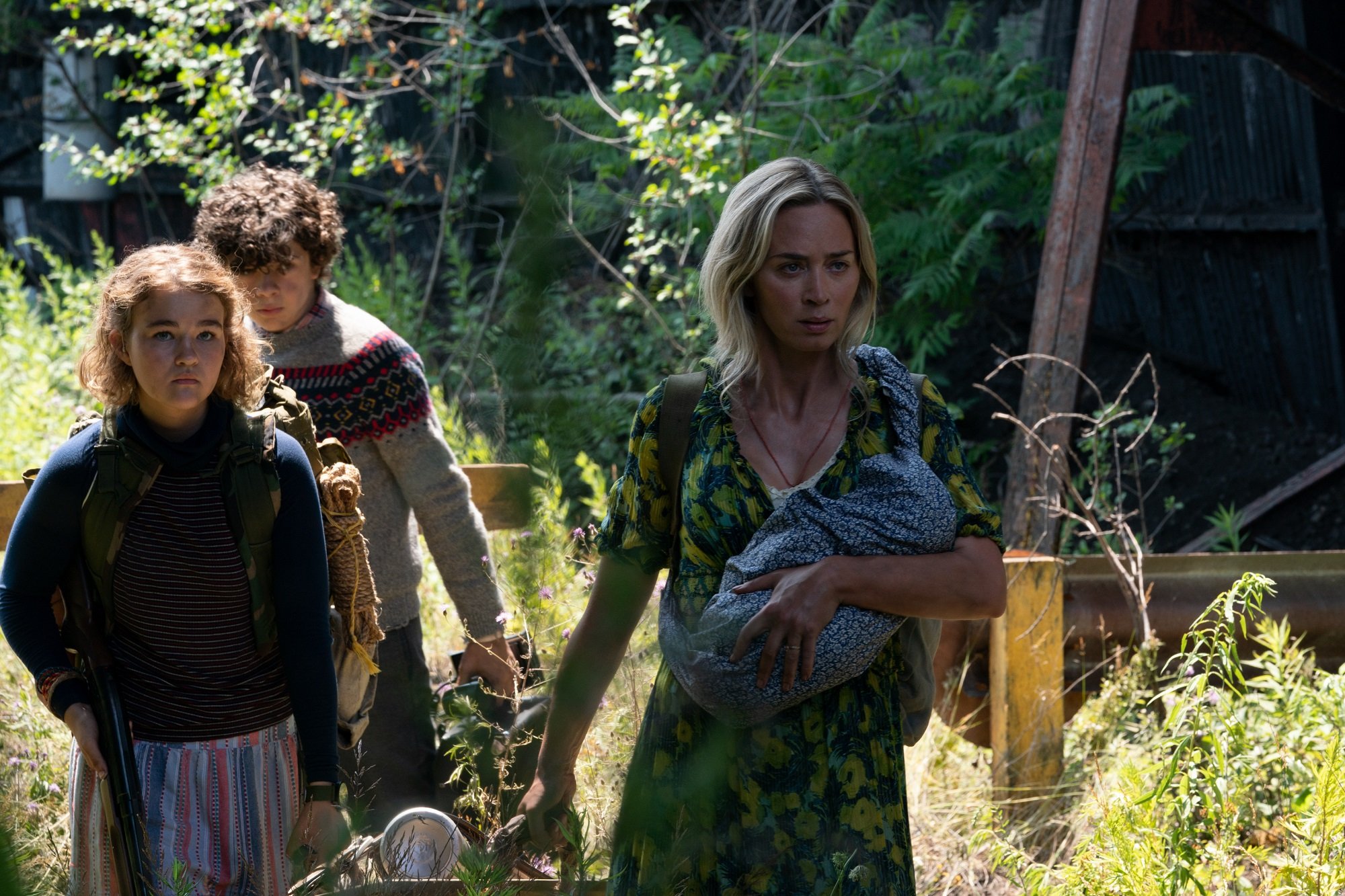 A Quiet Place Part II: The Abbott family looks for survivors