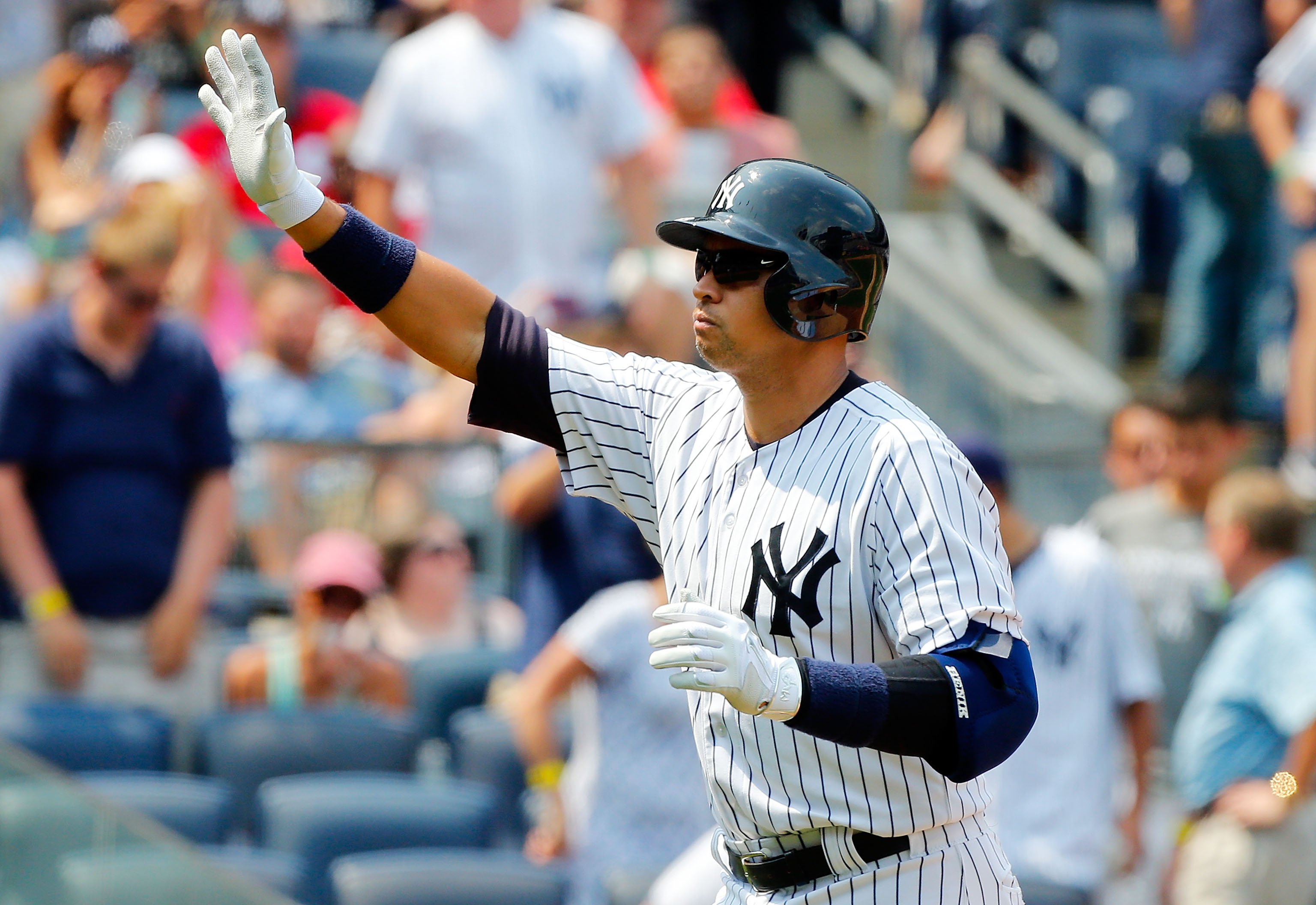 New York Yankees legend Alex Rodriguez in 2015.