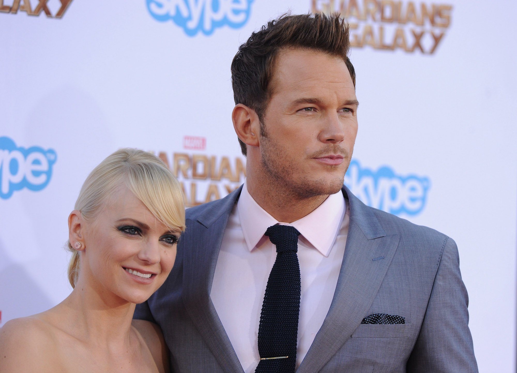 Anna Faris and Chris Pratt