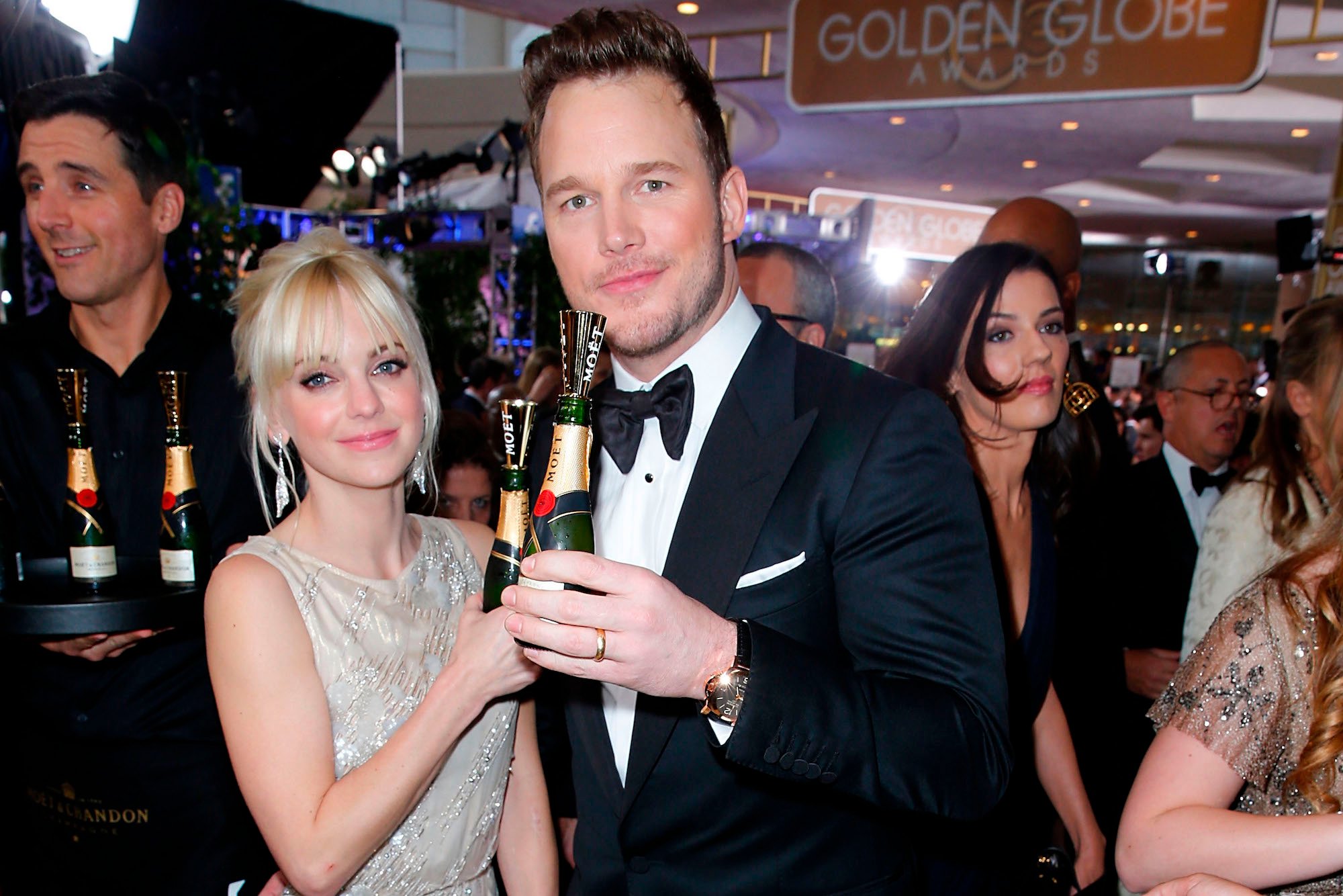Anna Faris and Chris Pratt