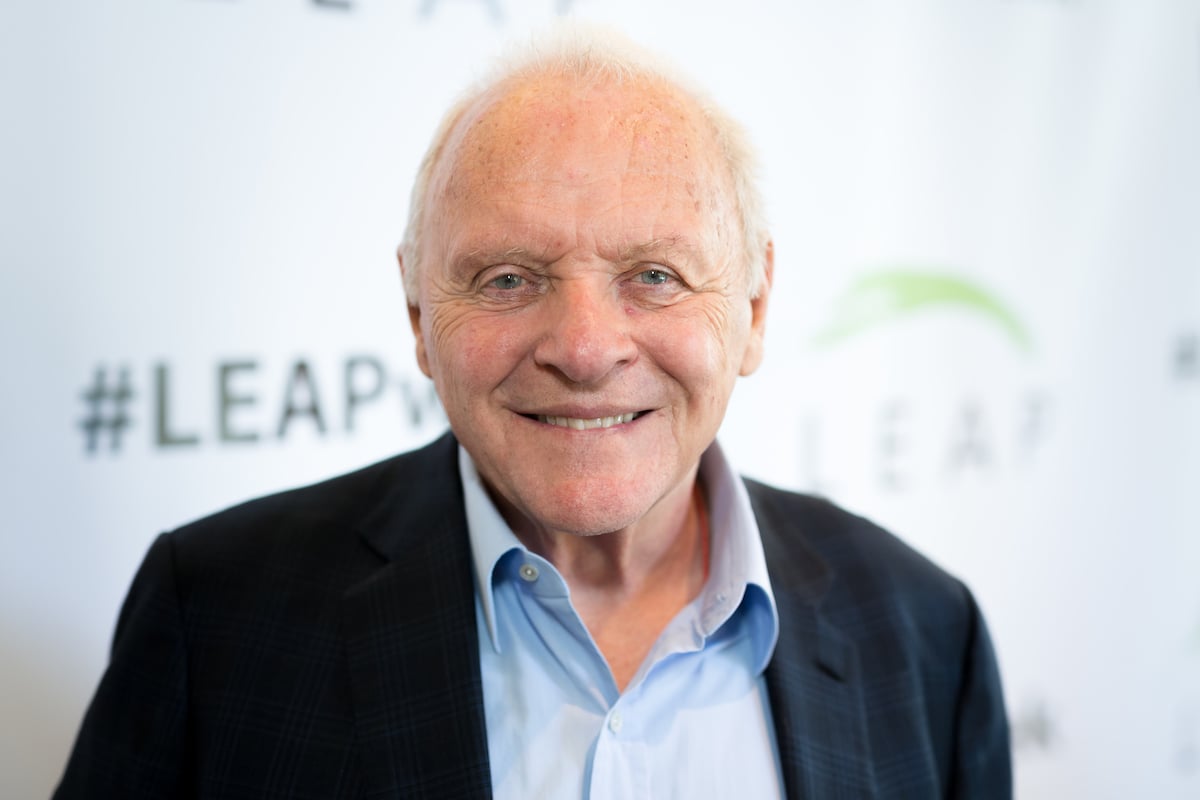 Sir Anthony Hopkins attends the LEAP Foundation on July 25, 2018 in Los Angeles, California.