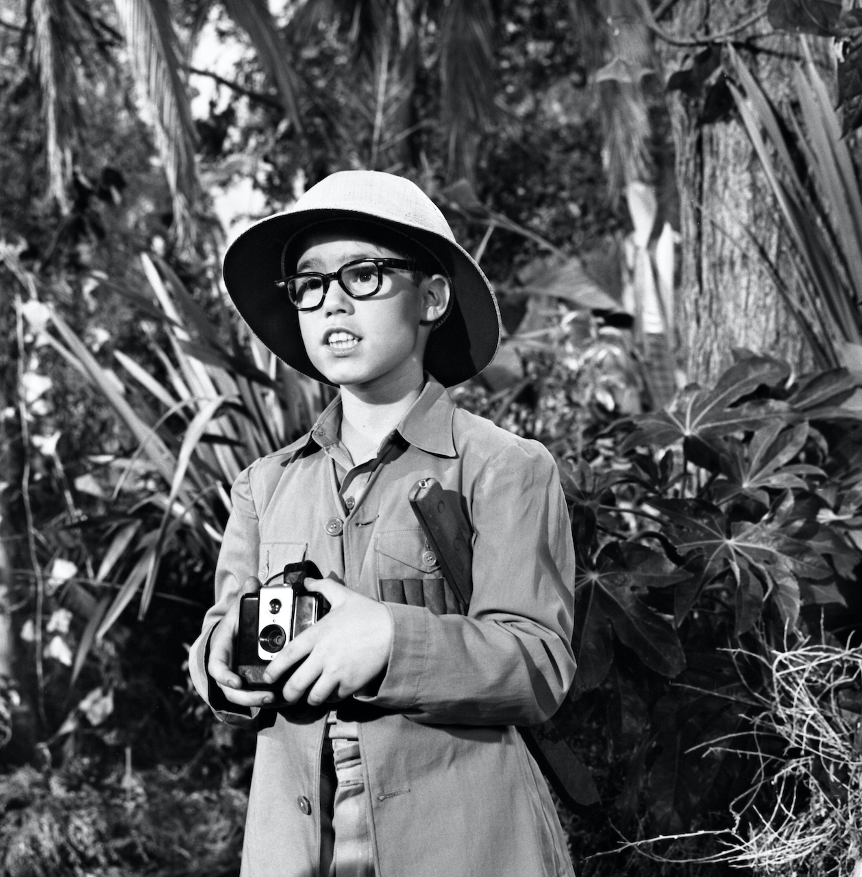 Actor Barry Livingston as Ernie on the MY THREE SONS episode, 'Steve and the Huntress'