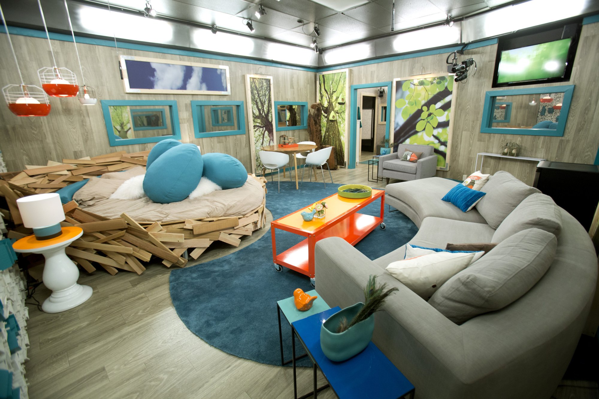 The theme for the Big Brother house is Urban Treehouse