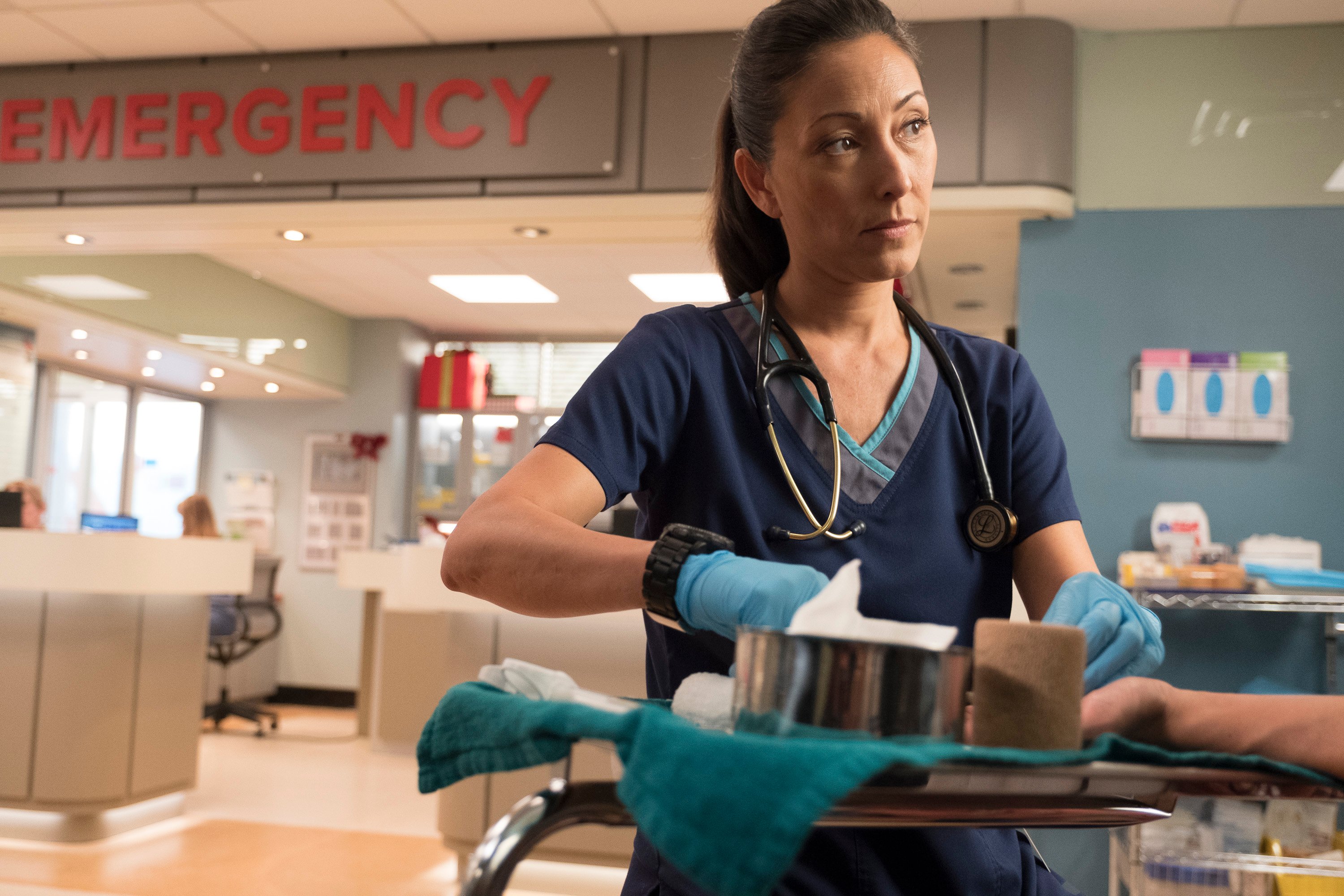 Christina Chang as Audrey Lim on 'The Good Doctor.'
